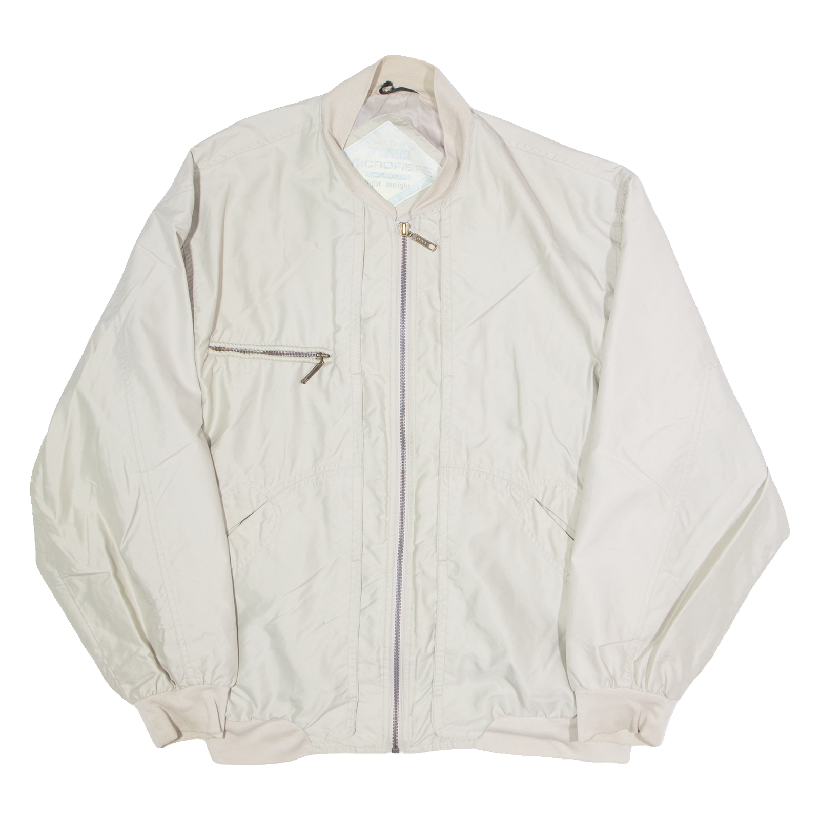 C&A Mens Bomber Jacket Cream M Refurbished - N/A refurbished available on Cerqular