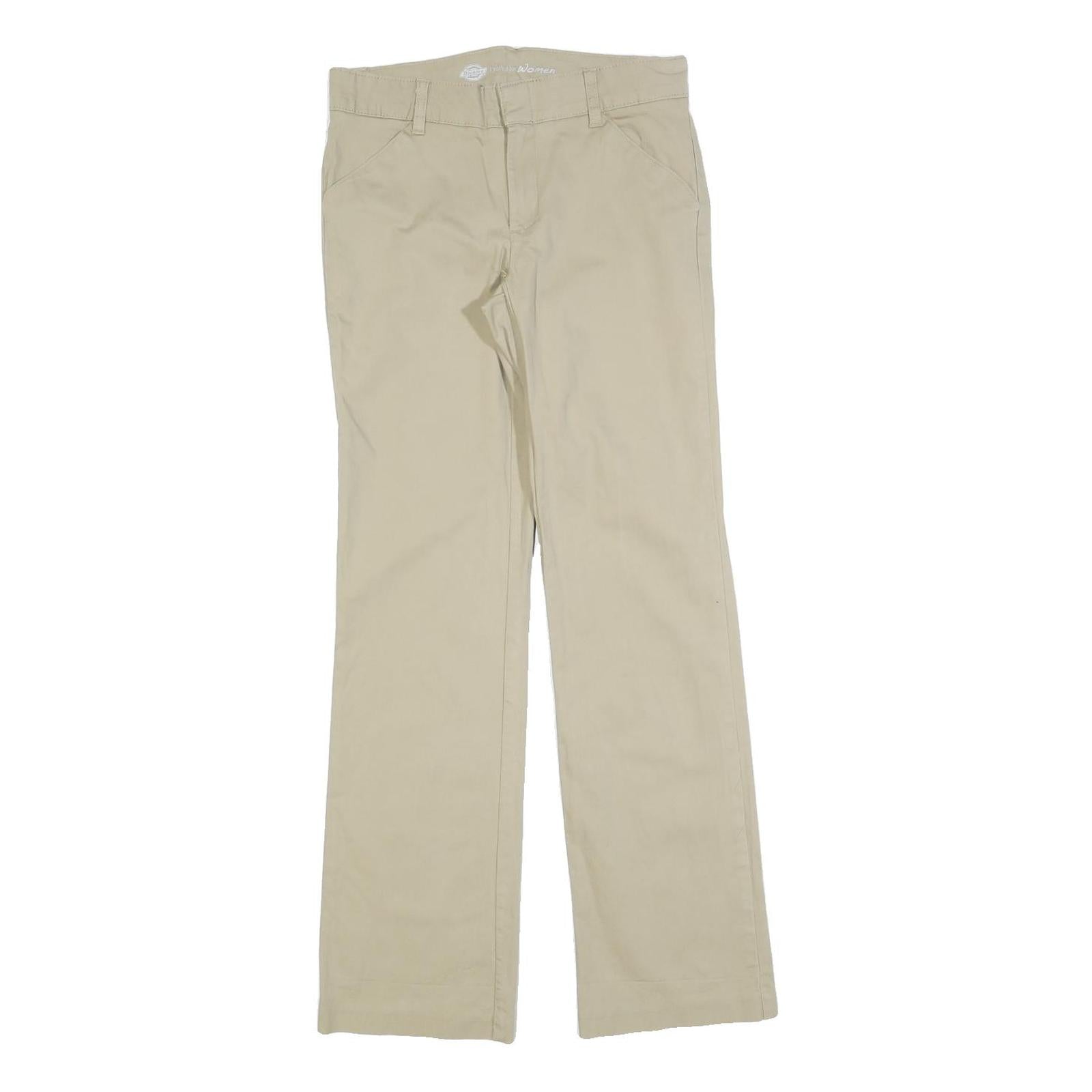 Buy DICKIES Womens Cotton Blend Beige Relaxed Straight Trousers W28 L30 Casual Refurbished - $42.89 DICKIES Womens Cotton Blend Beige Relaxed Straight Trousers W28 L30 Casual Refurbished - N/A refurbished available on Cerqular