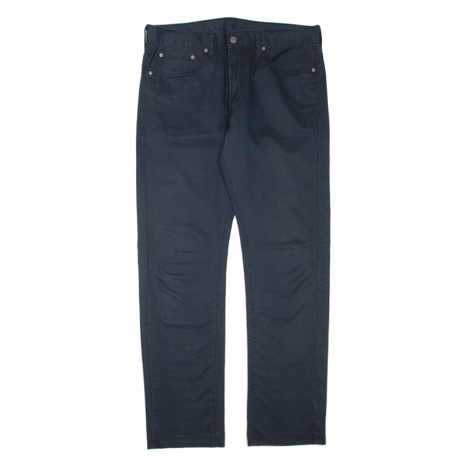 LEVI'S Womens Trousers Black Regular Straight W34 L32 Refurbished - N/A refurbished available on Cerqular