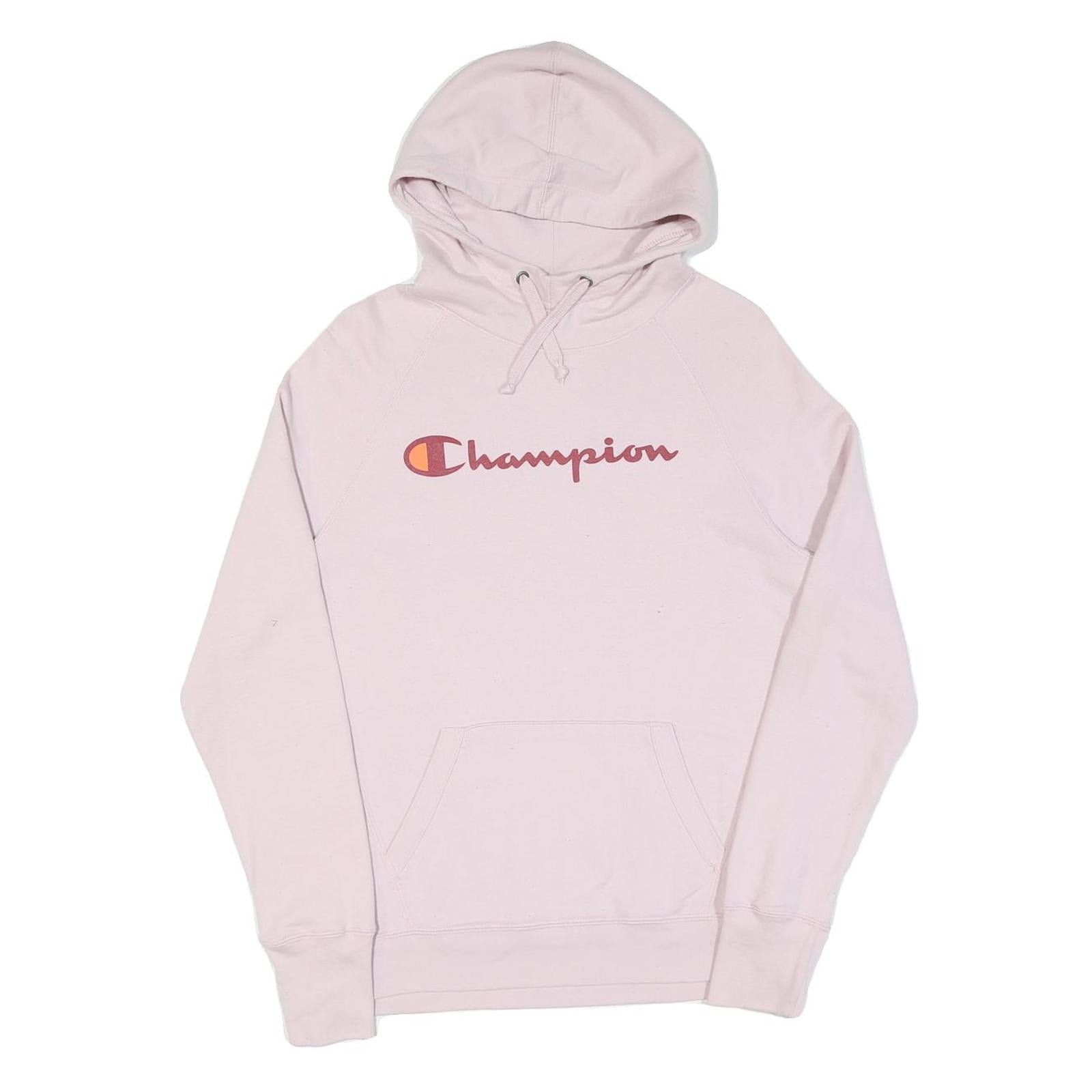 Buy CHAMPION Womens Pink Hoodie S Cotton Pullover Classic Logo Sweatshirt Refurbished - $29.89 CHAMPION Womens Pink Hoodie S Cotton Pullover Classic Logo Sweatshirt Refurbished - N/A refurbished available on Cerqular