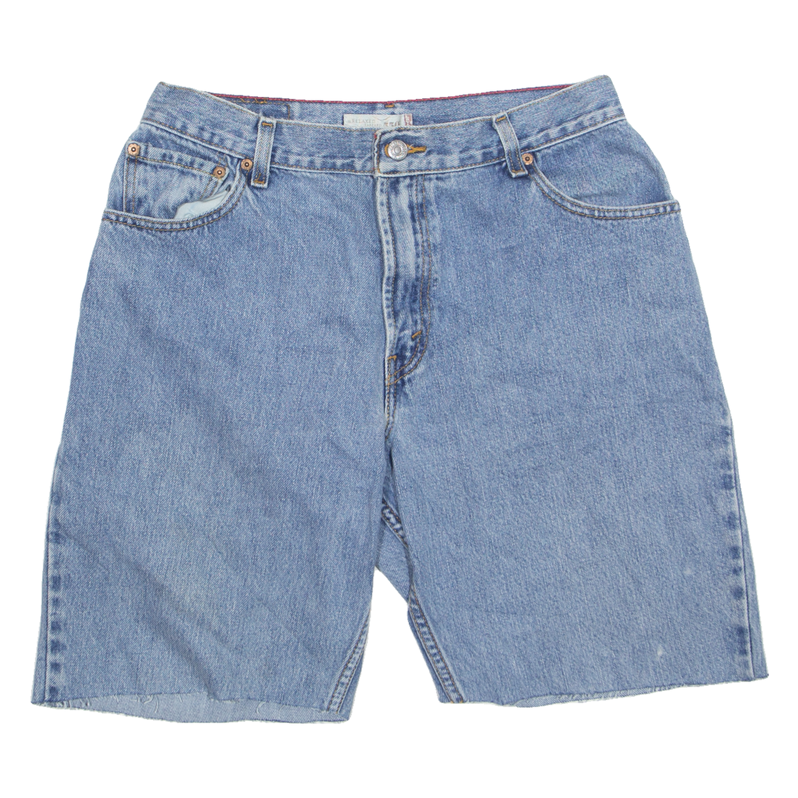 LEVI'S Cut Off 550 Womens Denim Shorts Blue M W32 Refurbished - N/A refurbished available on Cerqular