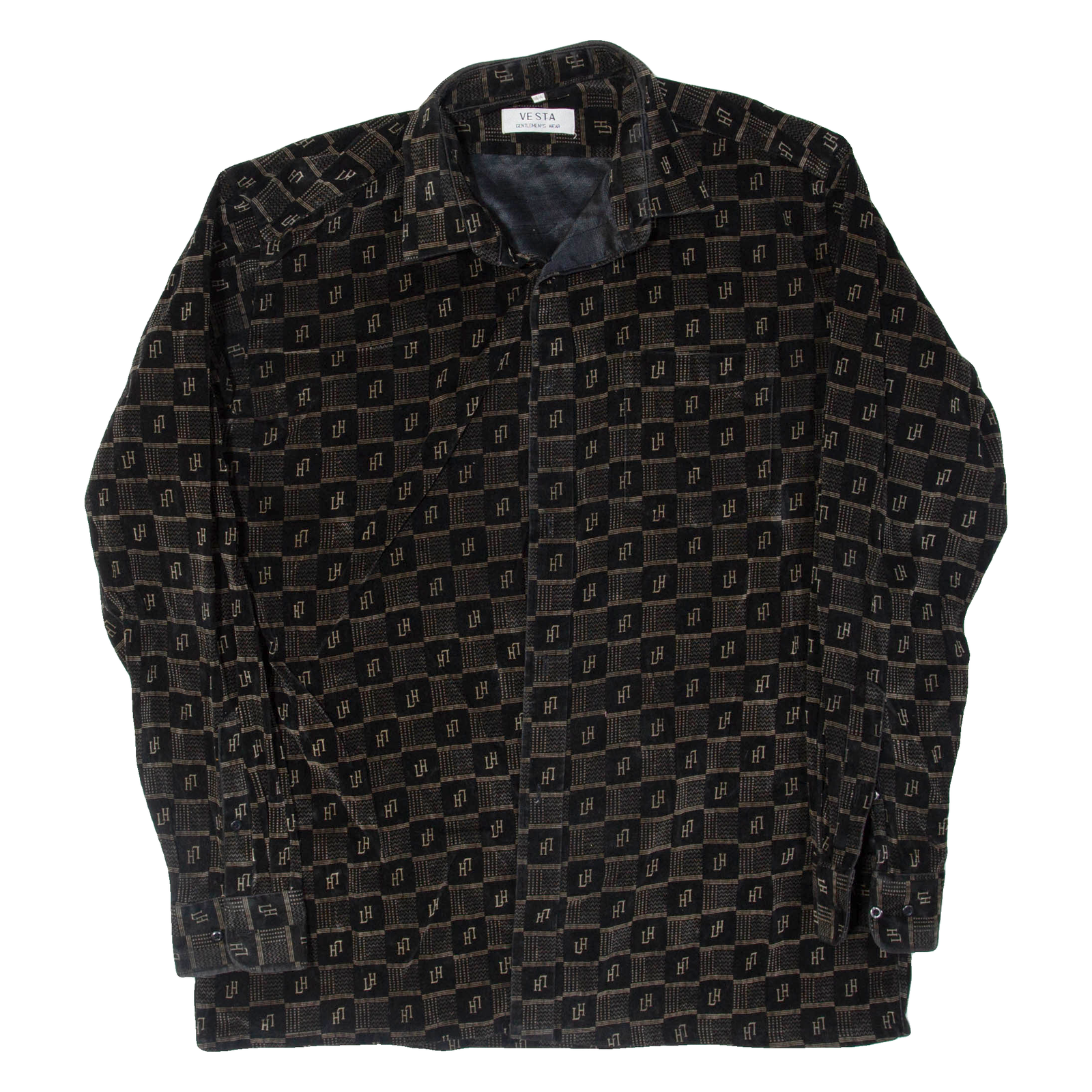 VESTY Mens Blazer Jacket Black Check XL Refurbished - N/A refurbished available on Cerqular
