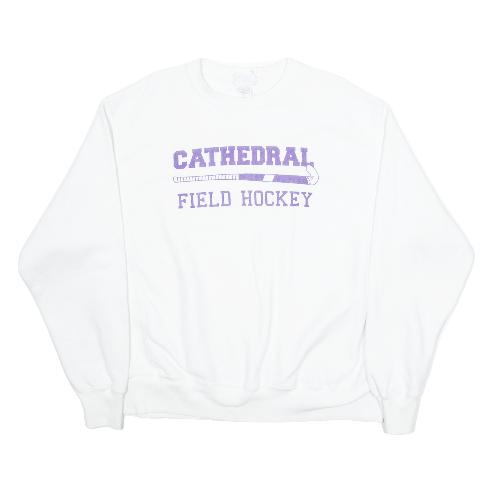 CHAMPION Cathedral Field Hockey Mens Sweatshirt White USA L Refurbished - N/A refurbished available on Cerqular