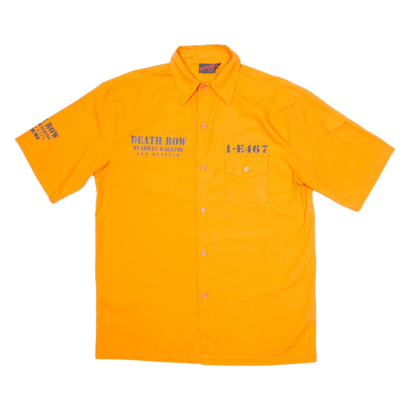 JAWBREAKER Death Row Mens Plain Shirt Orange XL Refurbished - N/A refurbished available on Cerqular