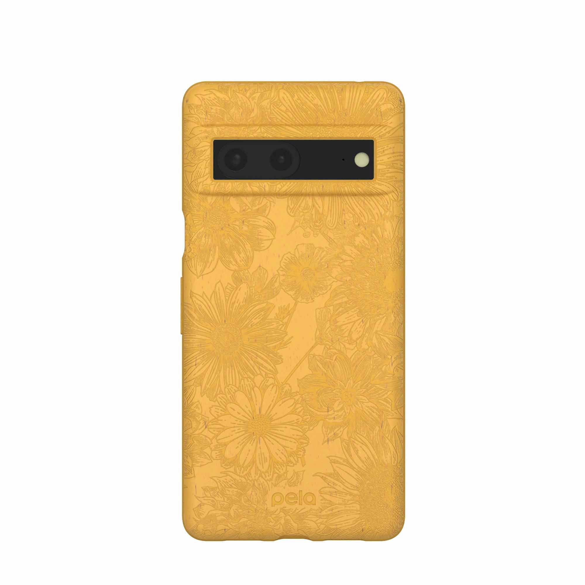 Honey Flora Google Pixel 7 Case Refurbished - Pela Case refurbished available on Cerqular