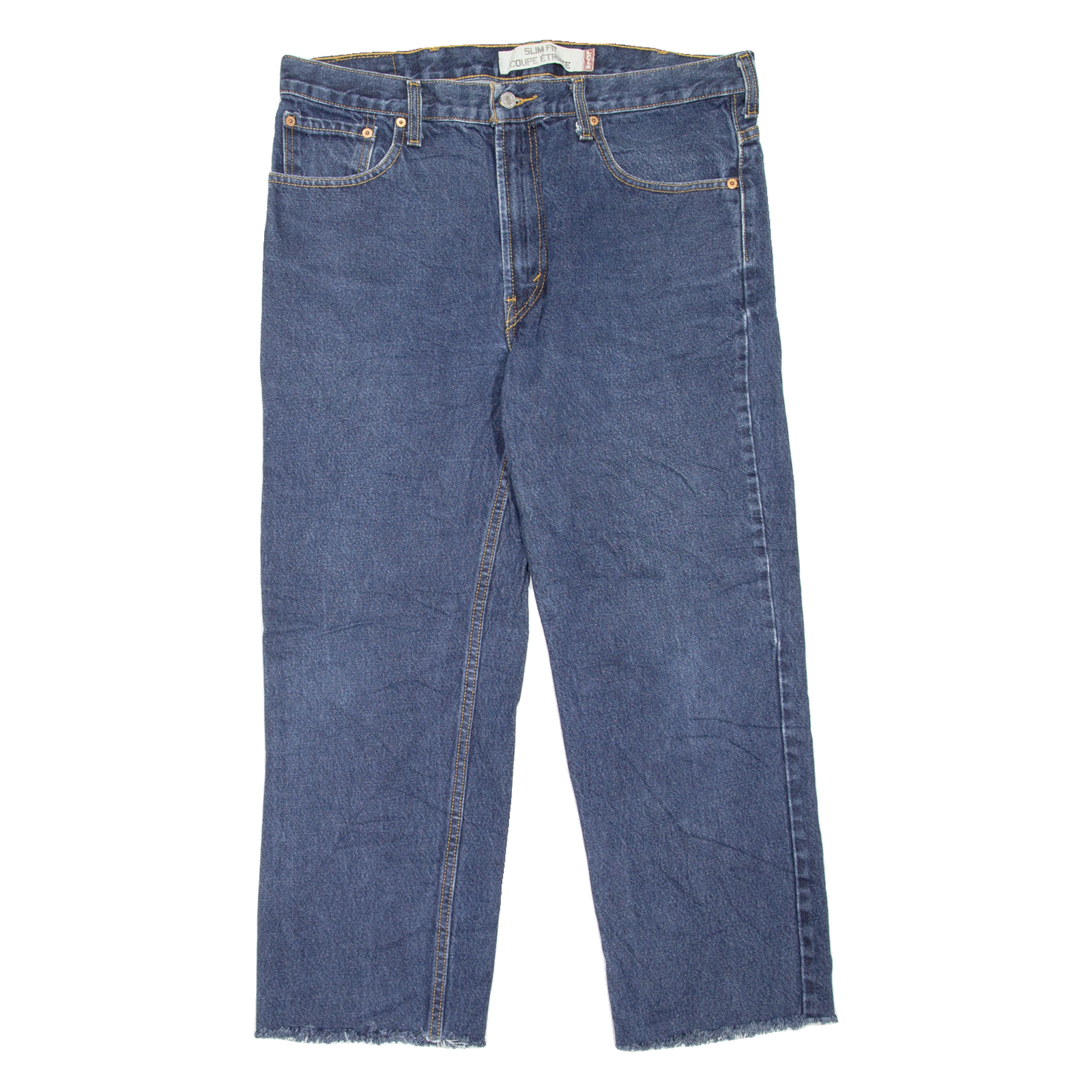 LEVI'S Mens Jeans Blue Slim Straight W36 L26 Refurbished - N/A refurbished available on Cerqular