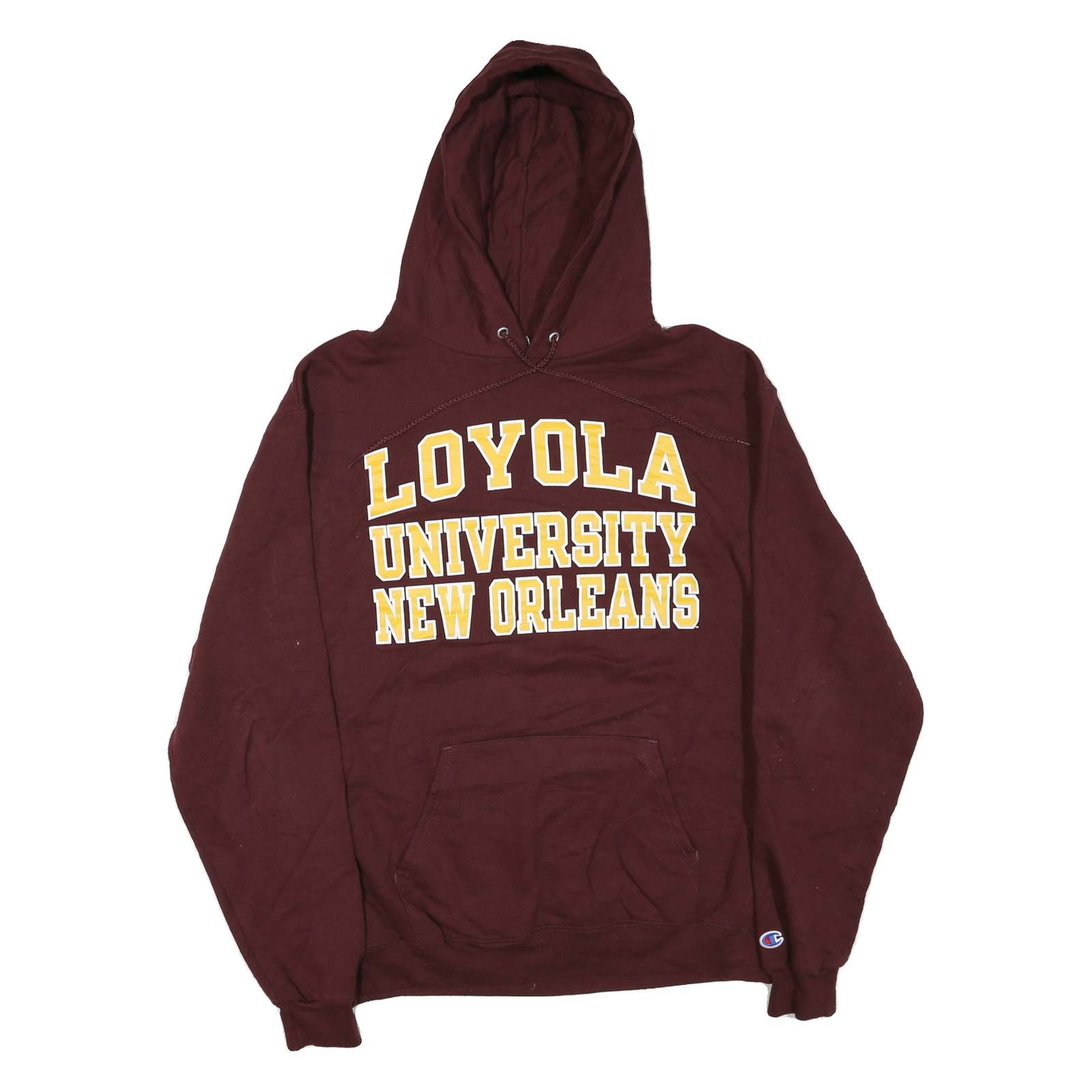 Buy CHAMPION Mens Maroon Loyola University New Orleans Pullover Hoodie L Cotton Refurbished - $28.59 CHAMPION Mens Maroon Loyola University New Orleans Pullover Hoodie L Cotton Refurbished - N/A refurbished available on Cerqular