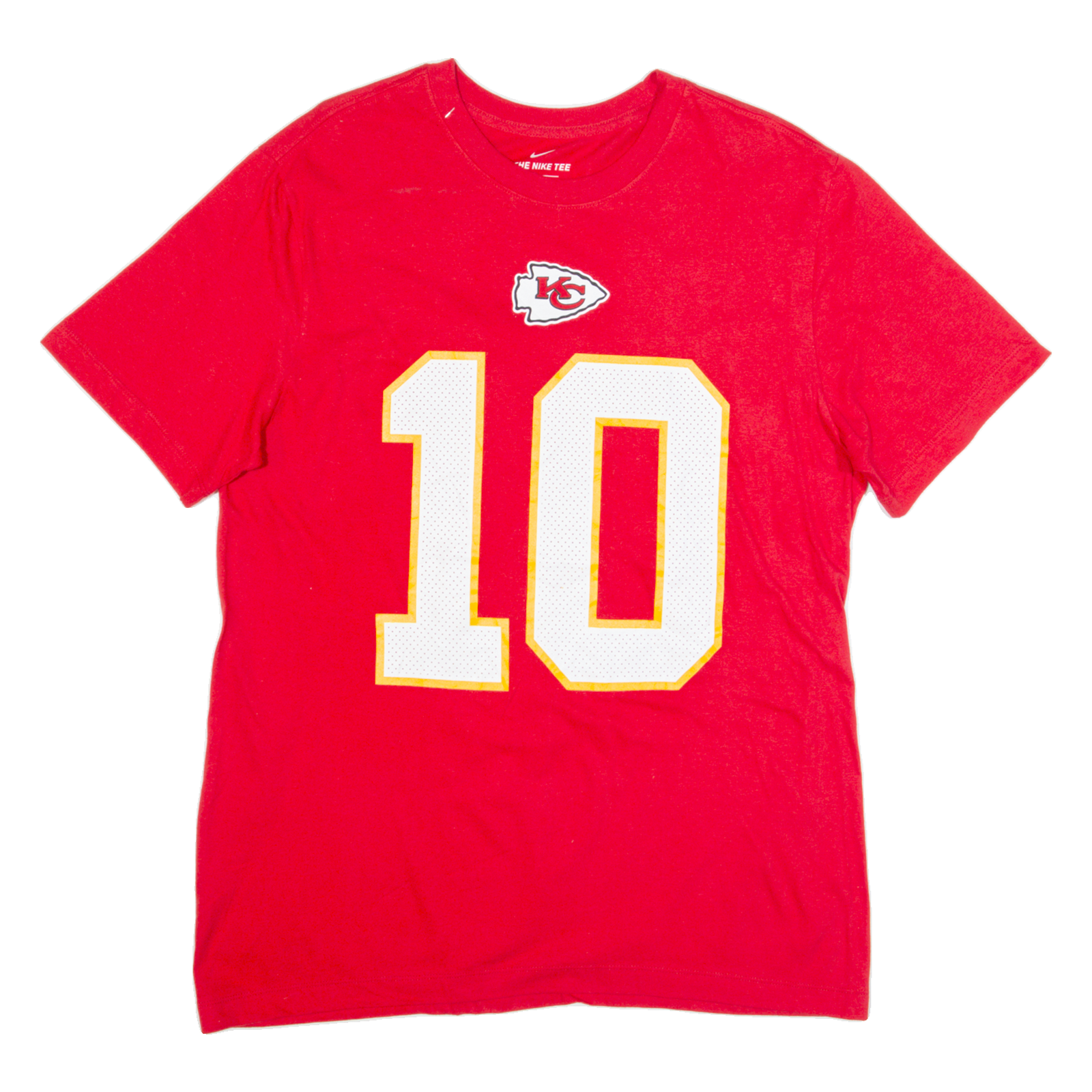NIKE Kansas City Chiefs Mens T-Shirt Red USA M Refurbished - N/A refurbished available on Cerqular
