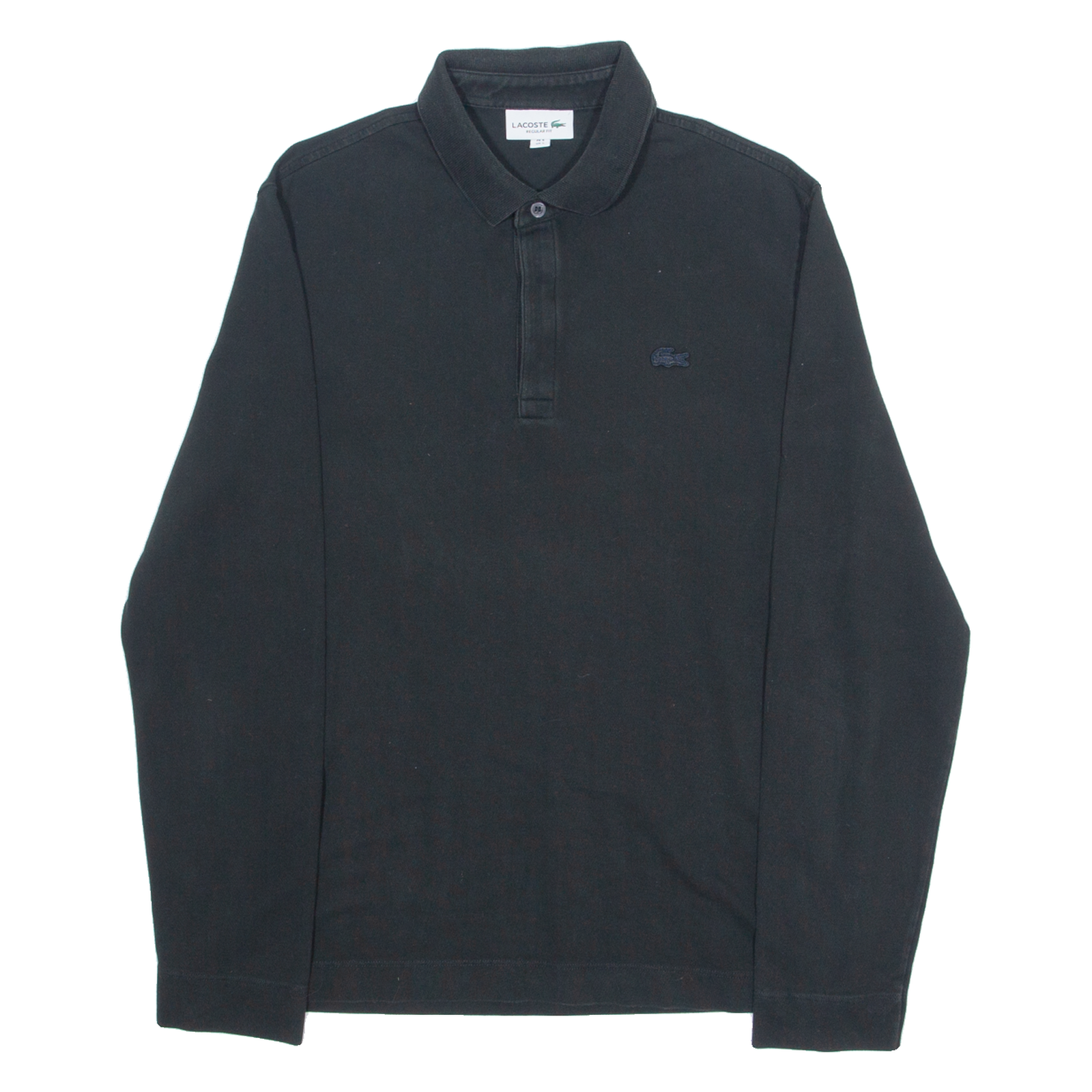 Buy LACOSTE Mens Polo Shirt Black Long Sleeve L Refurbished - $55.89 LACOSTE Mens Polo Shirt Black Long Sleeve L Refurbished - N/A refurbished available on Cerqular