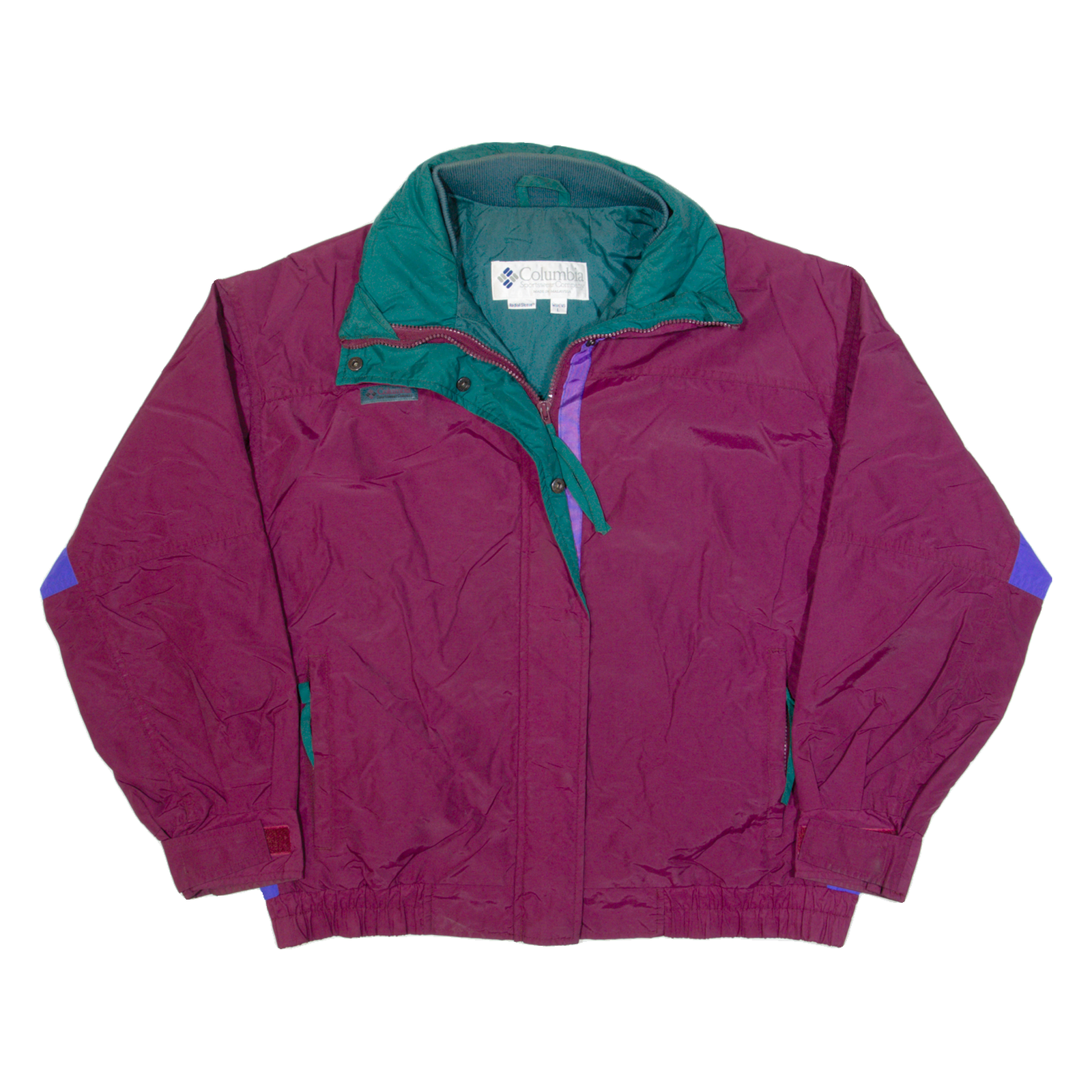 COLUMBIA Womens Jacket Maroon L Refurbished - N/A refurbished available on Cerqular