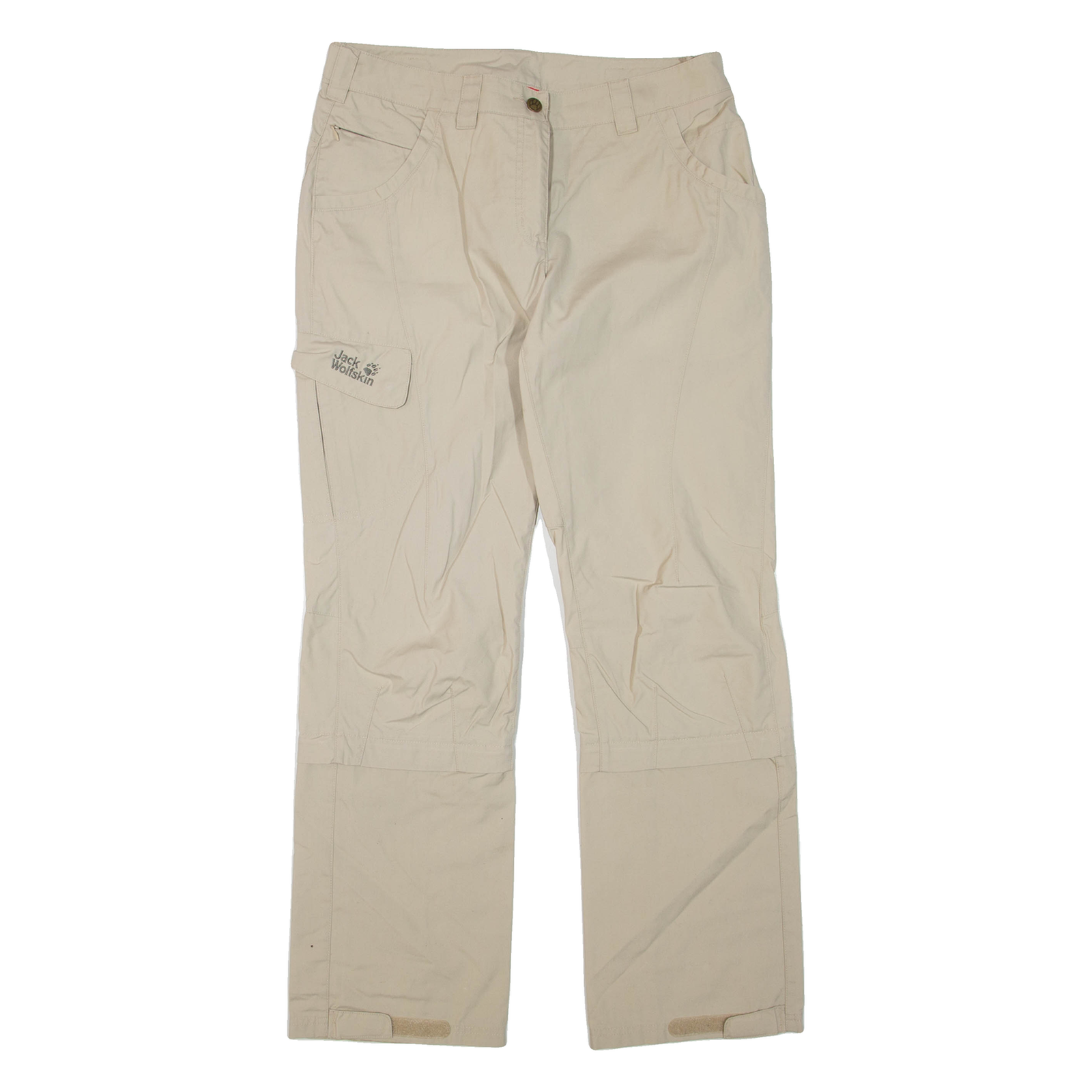 JACK WOLFSKIN Womens Trousers Beige Regular Straight W32 L32 Refurbished - N/A refurbished available on Cerqular