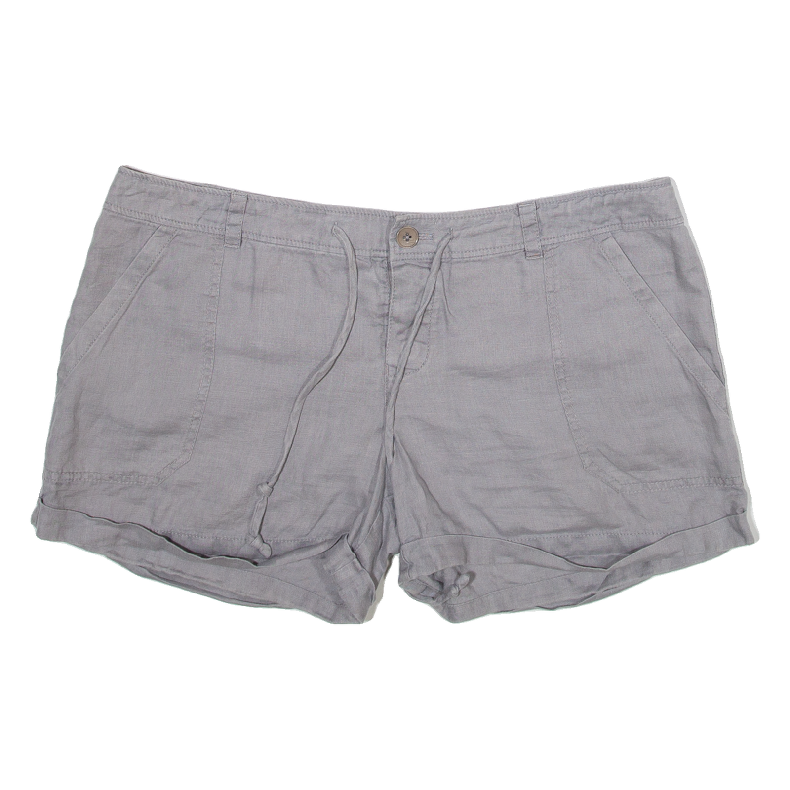 JUICY COUTURE Womens Casual Shorts Grey M W36 Refurbished - N/A refurbished available on Cerqular