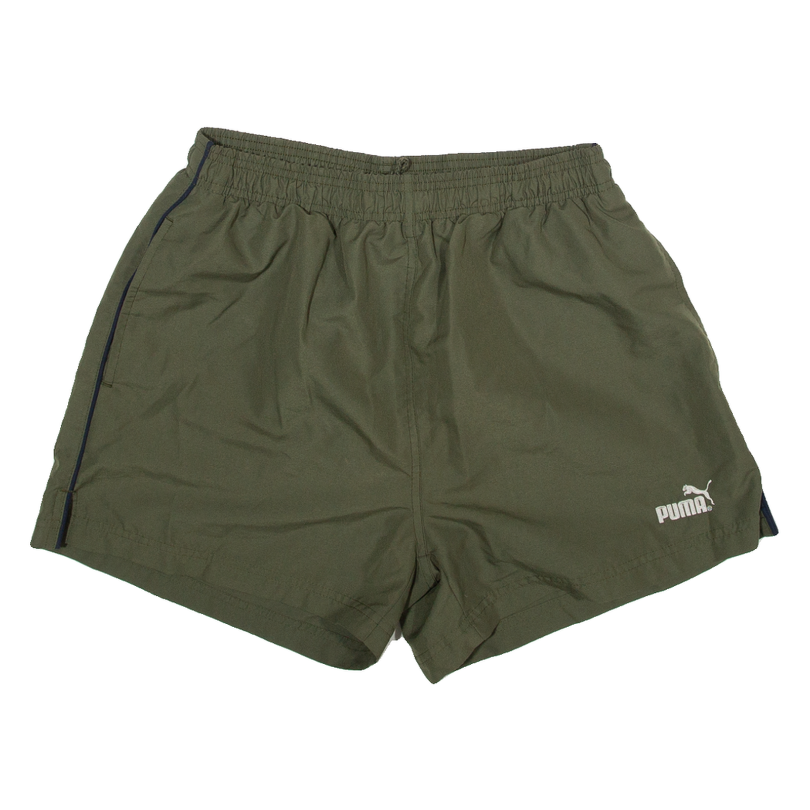 PUMA Mesh Lined Mens Swimming Shorts Green M W26 Refurbished - N/A refurbished available on Cerqular