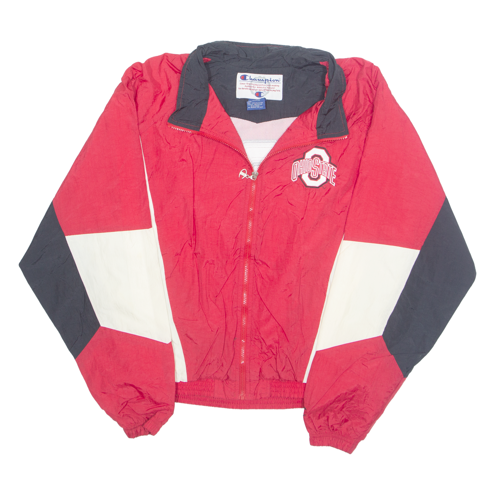 Buy CHAMPION Mesh Lined Ohio State Mens Track Jacket Red USA L Refurbished - $63.69 CHAMPION Mesh Lined Ohio State Mens Track Jacket Red USA L Refurbished - N/A refurbished available on Cerqular