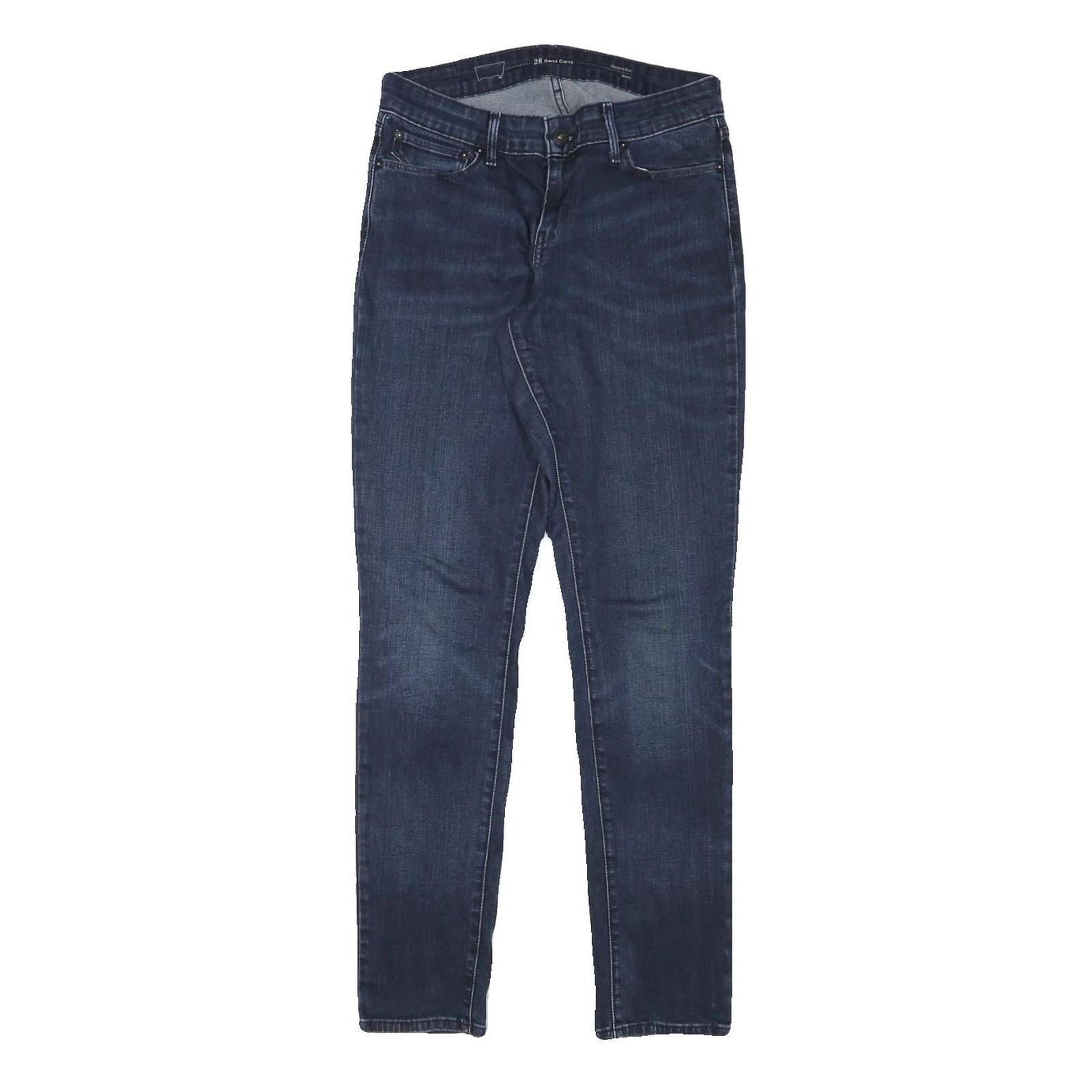 LEVI'S Womens Jeans Blue Slim Skinny Denim Medium W27 L30 Stretch Cotton Blend Refurbished - N/A refurbished available on Cerqular