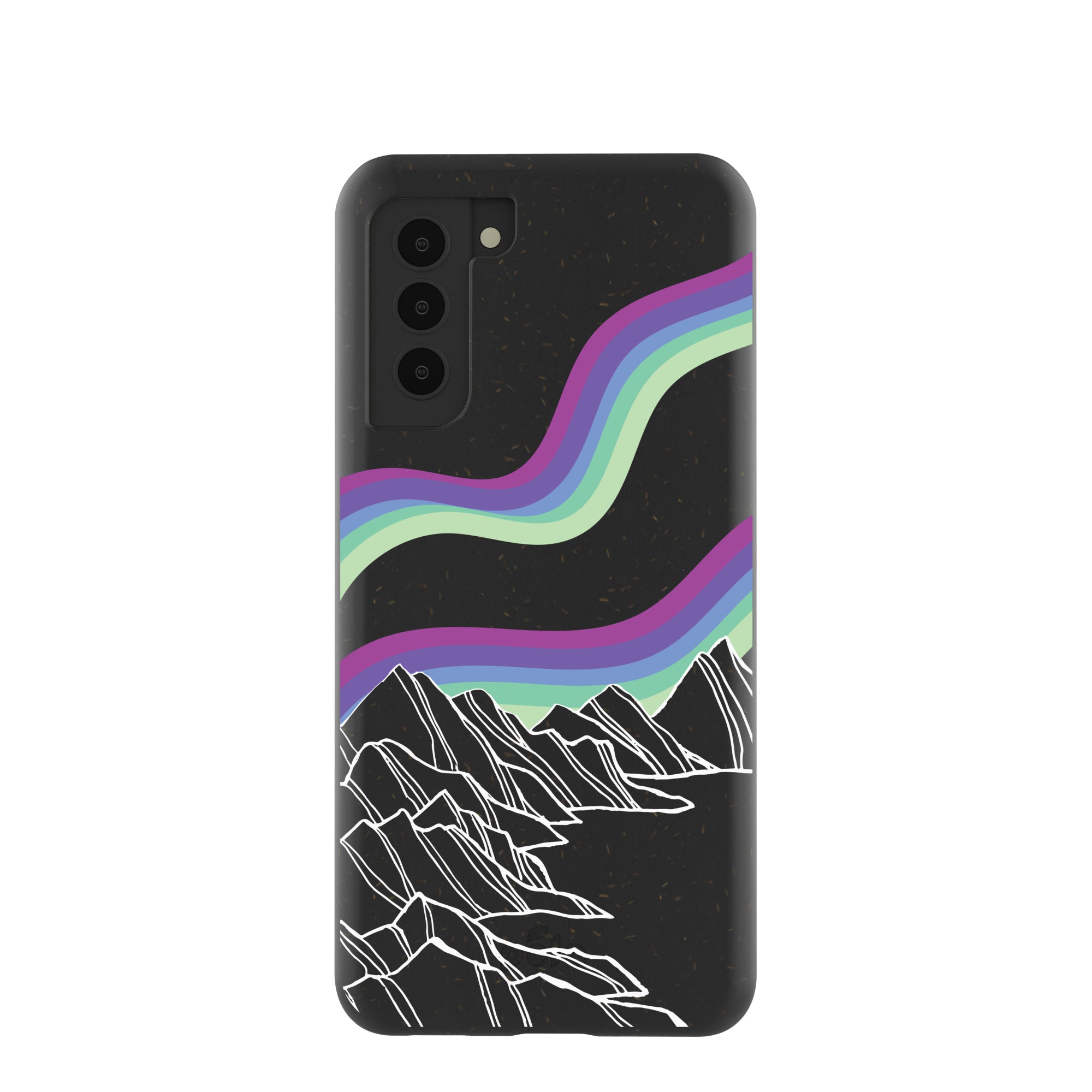 Black Glow Samsung Galaxy S21 Case Refurbished - Pela Case refurbished available on Cerqular