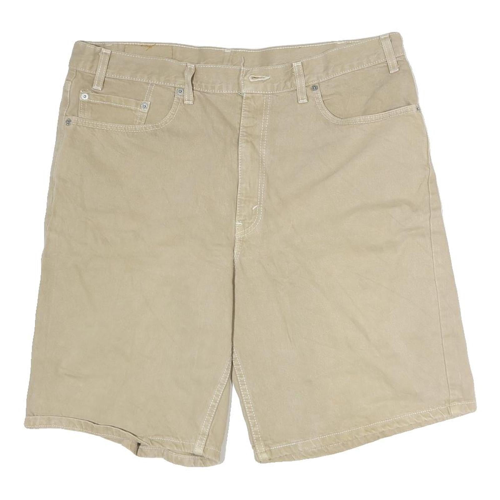 LEVI'S Mens Shorts Beige Casual Cotton XL W38 Classic Fit Pocketed Refurbished - N/A refurbished available on Cerqular