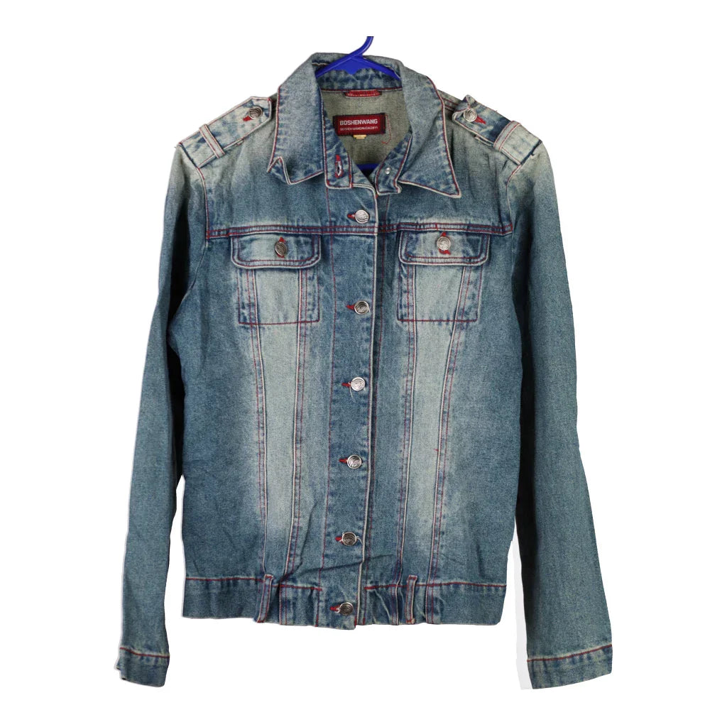 Buy Unbranded Denim Jacket - XL Dark Wash Cotton Refurbished - $30.81 Unbranded Denim Jacket - XL Dark Wash Cotton Refurbished - Thrifted (note: this is a term often used to describe second- refurbished available on Cerqular