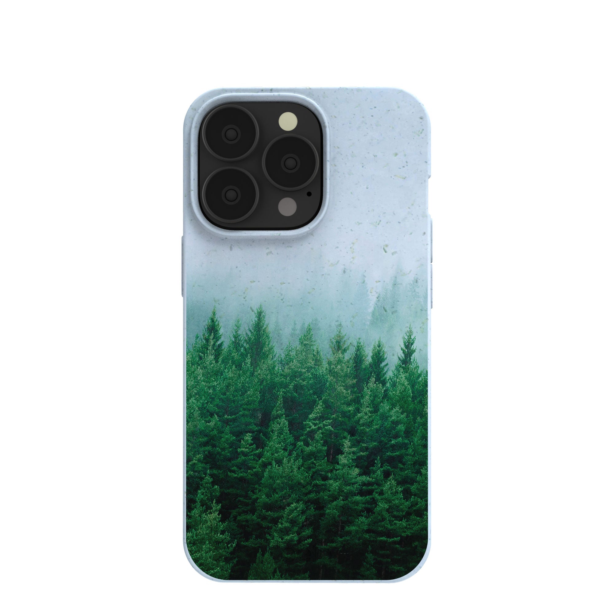 Powder Blue Forest Mist iPhone 13 Pro Case Refurbished - Pela Case refurbished available on Cerqular