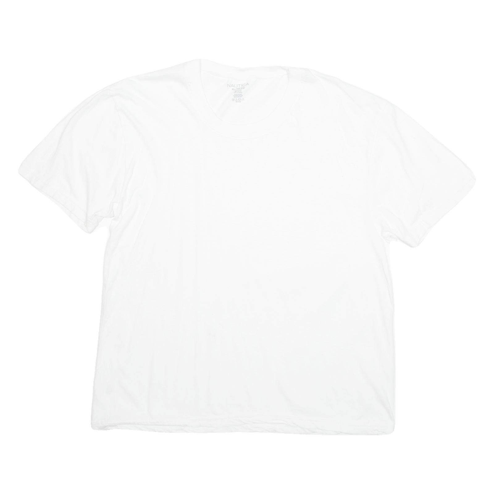 NAUTICA Mens T-Shirt White XL Refurbished - N/A refurbished available on Cerqular