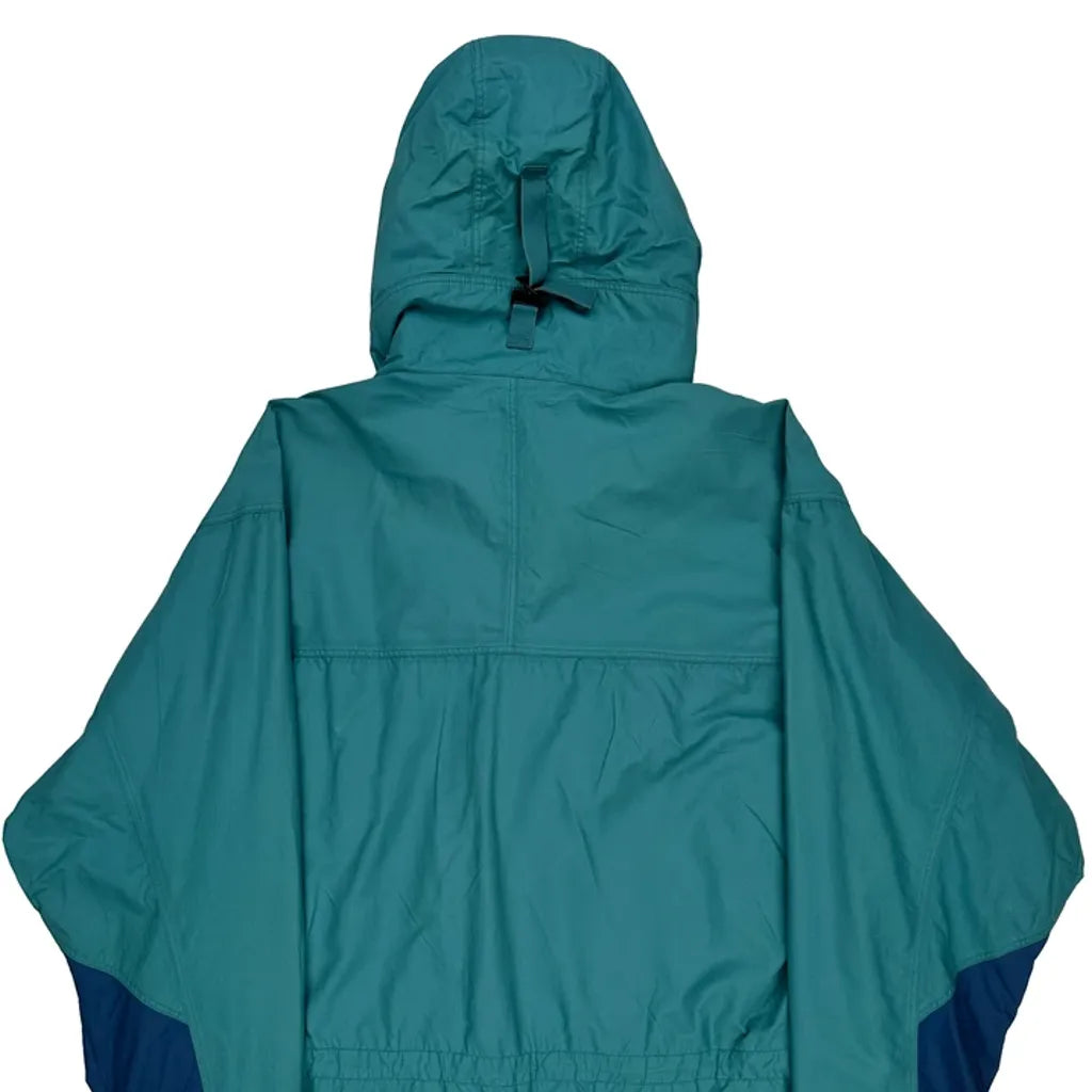 Patagonia Jacket - Large Blue Nylon Refurbished - Thrifted (note: this is a term often used to describe second- refurbished available on Cerqular