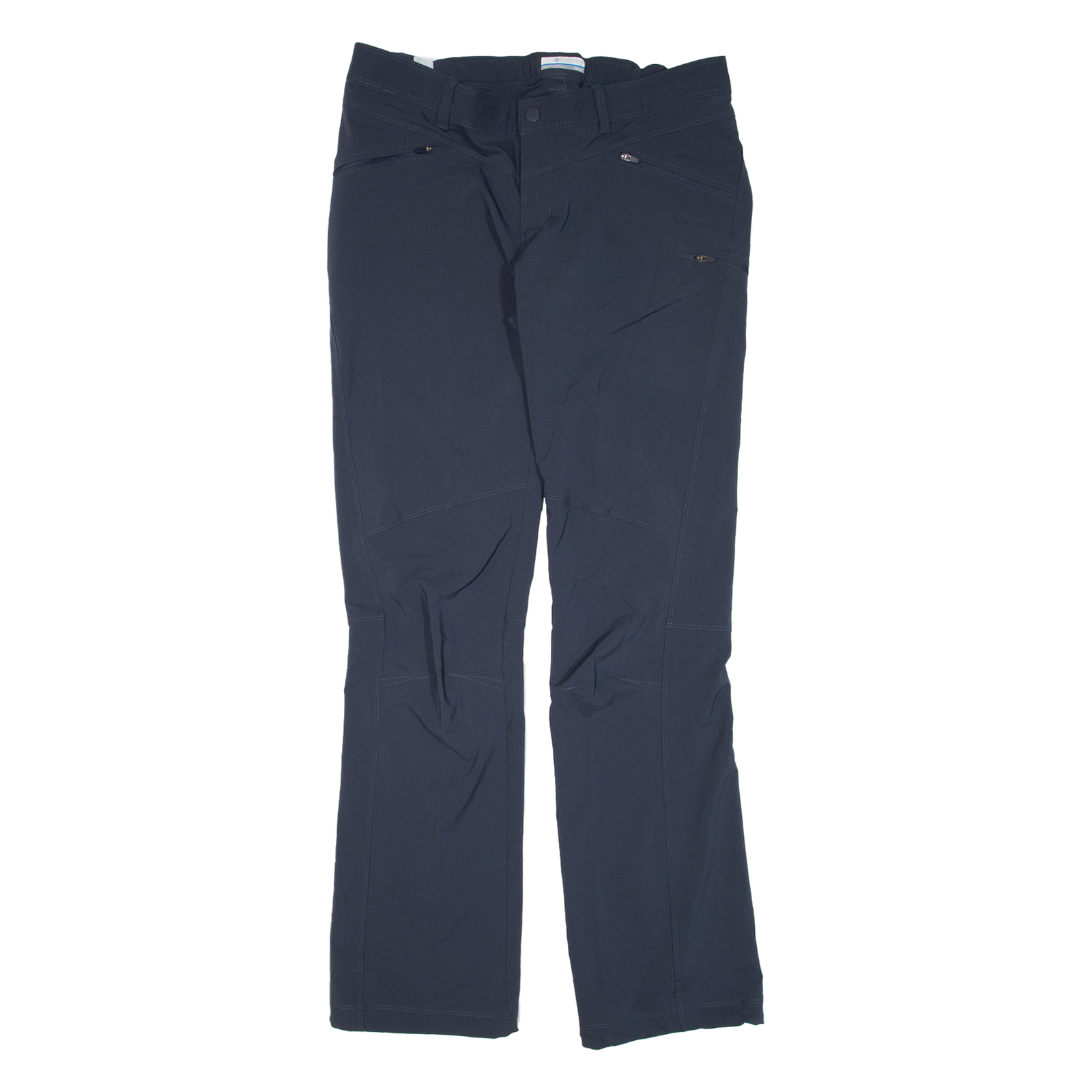 COLUMBIA Womens Trousers Blue Regular Straight W34 L31 Refurbished - N/A refurbished available on Cerqular