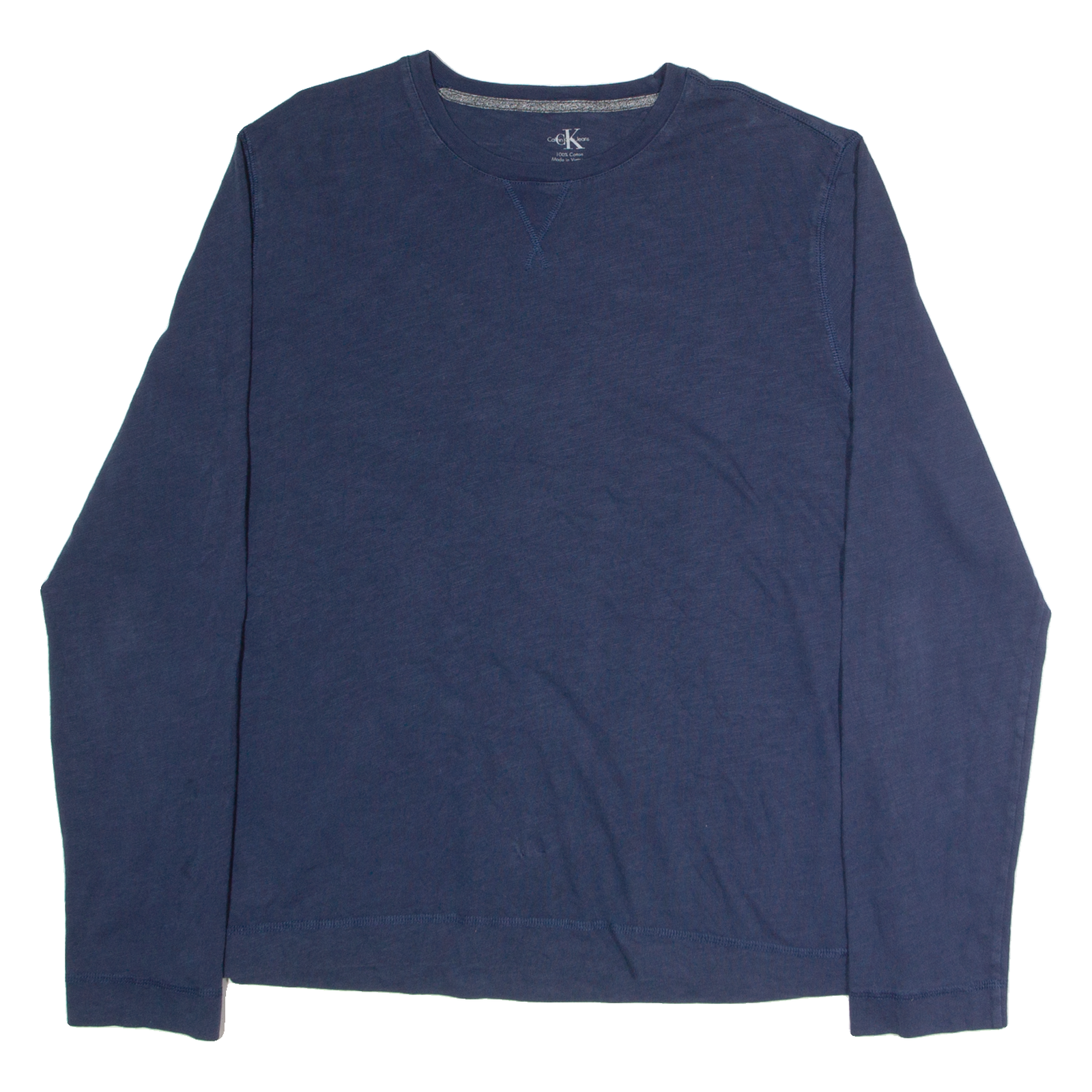 Buy CALVIN KLEIN JEANS Mens T-Shirt Blue Long Sleeve L Refurbished - $24.69 CALVIN KLEIN JEANS Mens T-Shirt Blue Long Sleeve L Refurbished - N/A refurbished available on Cerqular
