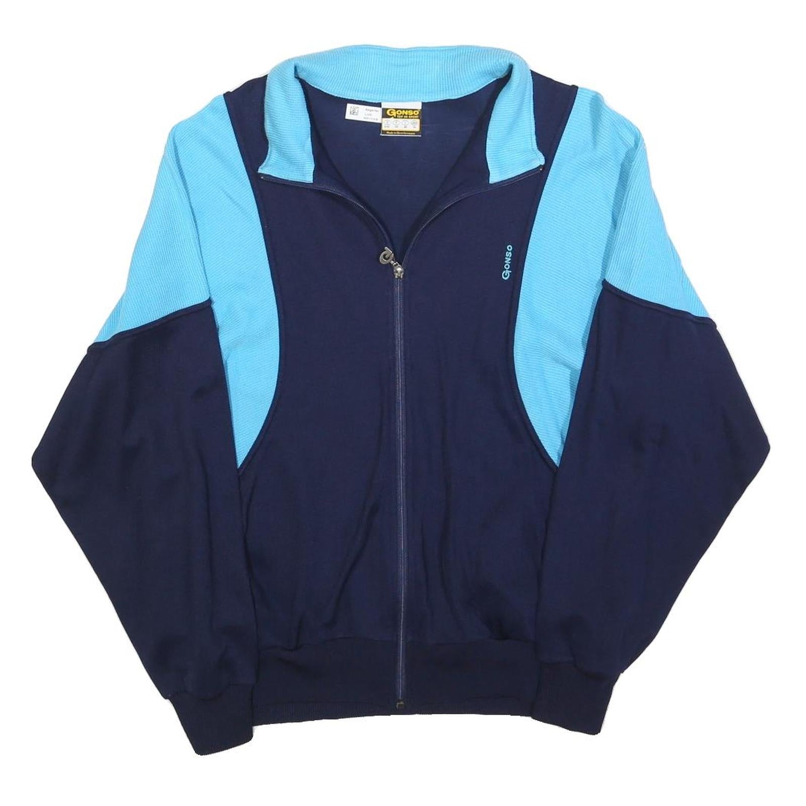 Buy GONSO Mens Navy & Light Blue Zip Jacket M Polyester Sportswear Casual Activewear Refurbished - $32.49 GONSO Mens Navy & Light Blue Zip Jacket M Polyester Sportswear Casual Activewear Refurbished - N/A refurbished available on Cerqular