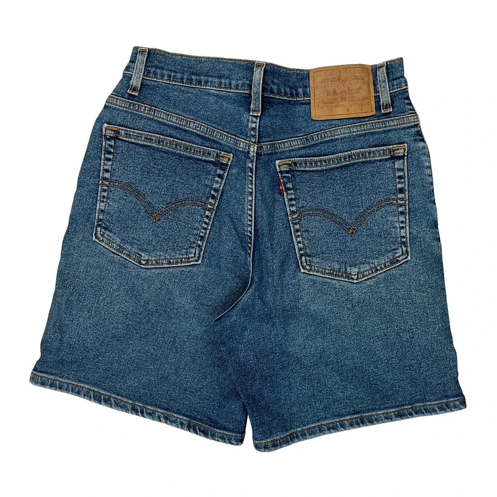 Buy Levis Denim Shorts - 28W UK 10 Blue Denim Refurbished - $32.15 Levis Denim Shorts - 28W UK 10 Blue Denim Refurbished - Thrifted (note: this is a term often used to describe second- refurbished available on Cerqular