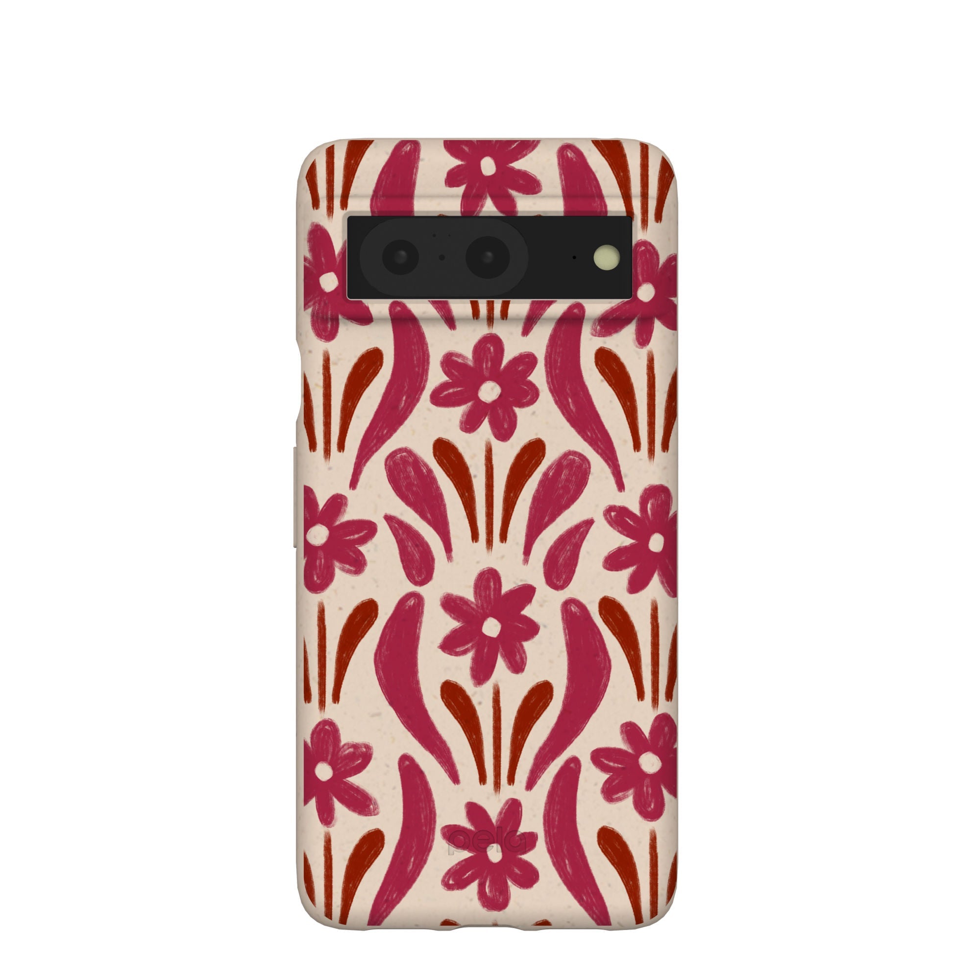 Seashell Flower Stack Google Pixel 8 Case Refurbished - Pela Case refurbished available on Cerqular