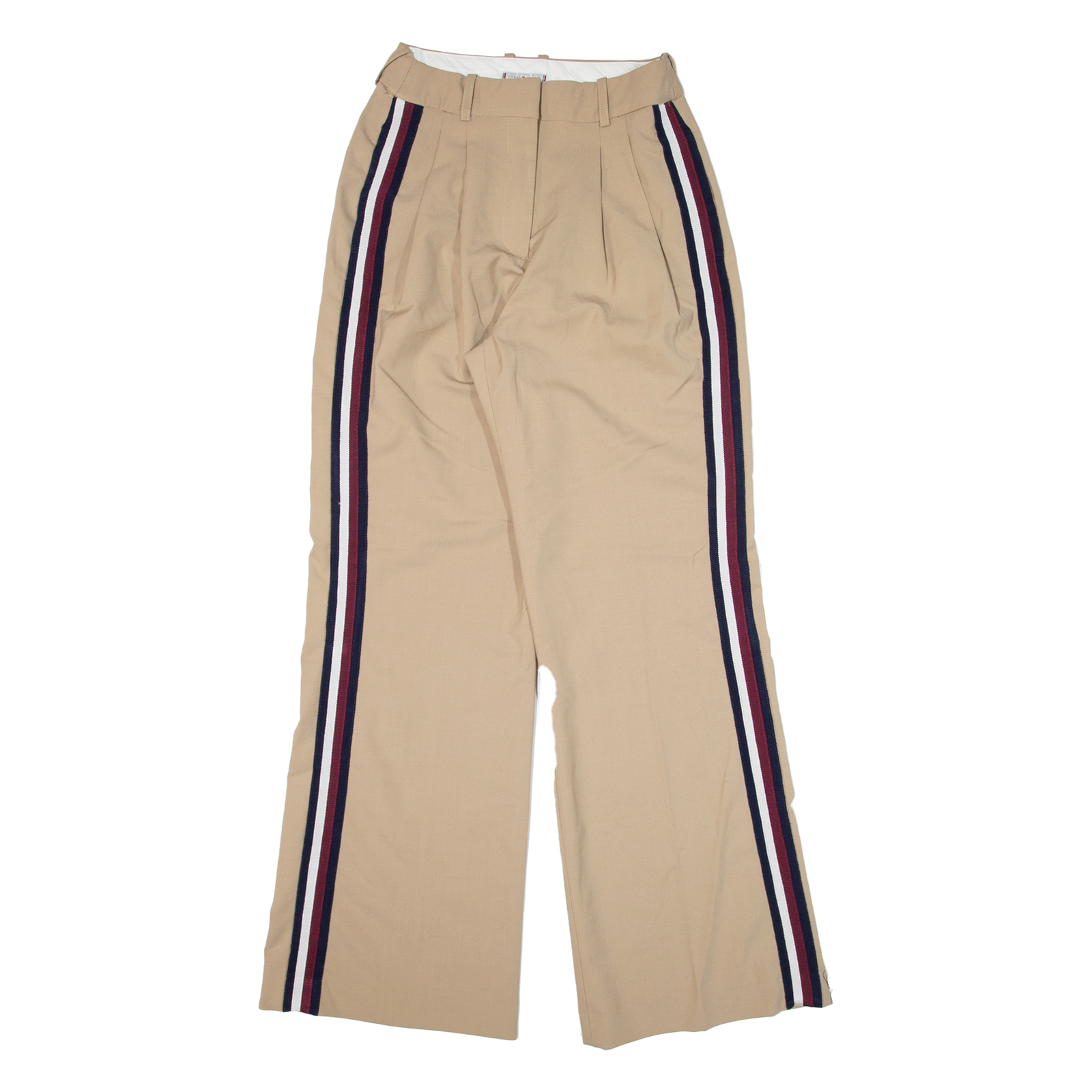 TOMMY HILFIGER Womens Trousers Beige Loose Bootcut W25 L31 Refurbished - N/A refurbished available on Cerqular