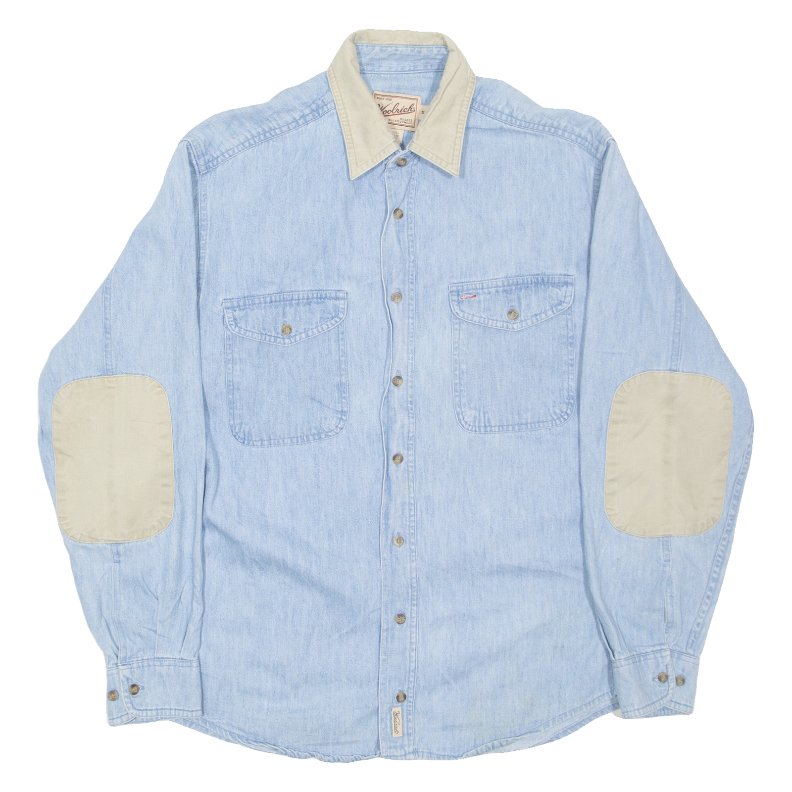Buy WOOLRICH Mens Denim Shirt Blue Long Sleeve M Refurbished - $58.49 WOOLRICH Mens Denim Shirt Blue Long Sleeve M Refurbished - N/A refurbished available on Cerqular