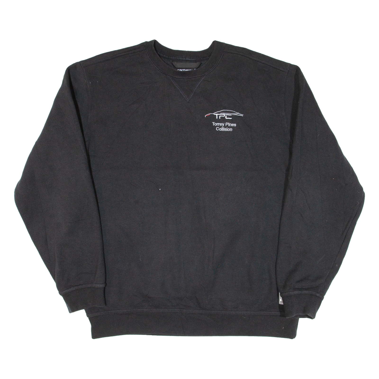 CARHARTT Loose Fit Mens Sweatshirt Black USA L Refurbished - N/A refurbished available on Cerqular