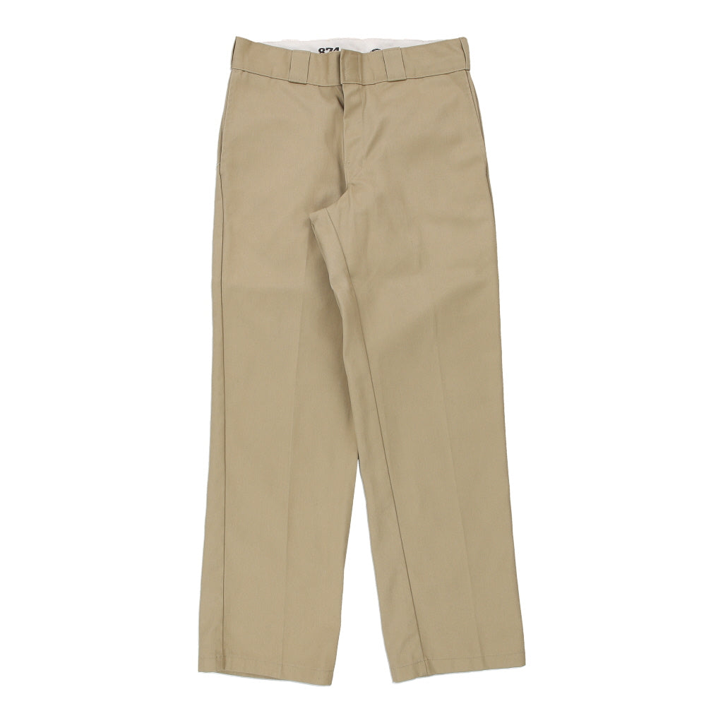Buy 874 Dickies Trousers - 28W UK 8 Beige Cotton Blend Refurbished - $20.09 874 Dickies Trousers - 28W UK 8 Beige Cotton Blend Refurbished - Thrifted (note: this is a term often used to describe second- refurbished available on Cerqular