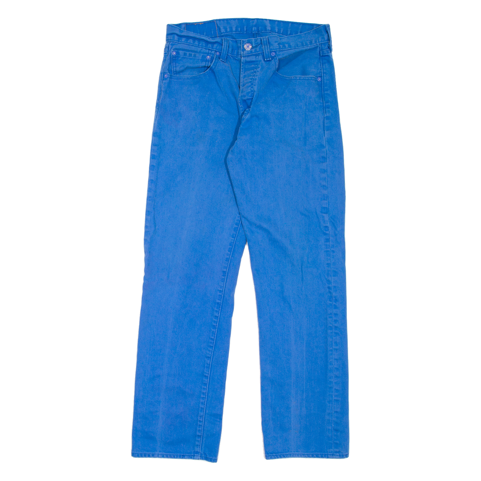 LEVI'S 501 Jeans Mens Blue Regular Straight W29 L29 Refurbished - N/A refurbished available on Cerqular