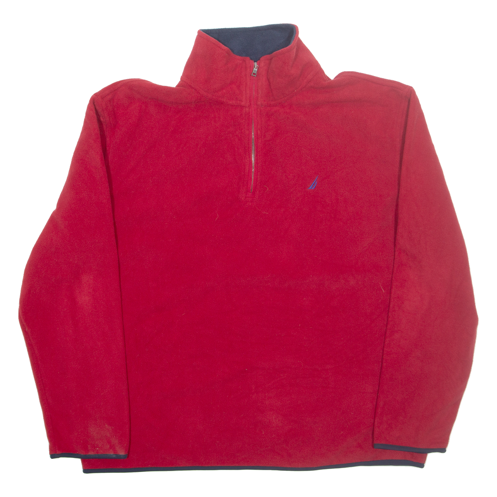 Buy NAUTICA Mens Fleece Red 1/4 Zip XL Refurbished - $35.09 NAUTICA Mens Fleece Red 1/4 Zip XL Refurbished - N/A refurbished available on Cerqular