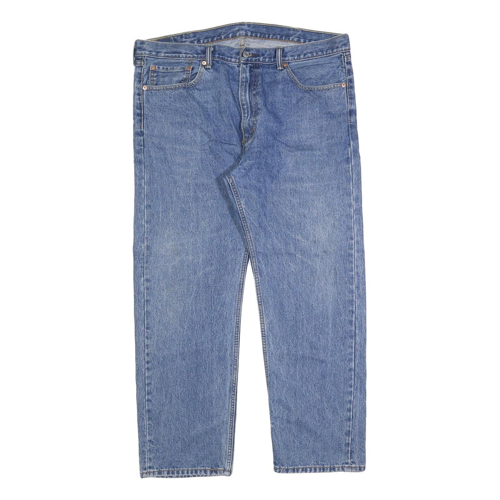 Buy LEVI'S 505 Mens Blue Regular Straight Denim Medium W40 L30 Zip Cotton Blend Refurbished - $44.19 LEVI'S 505 Mens Blue Regular Straight Denim Medium W40 L30 Zip Cotton Blend Refurbished - N/A refurbished available on Cerqular