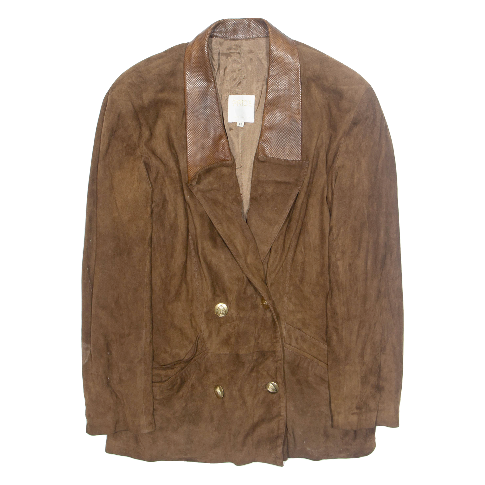 PRIDE Womens Blazer Jacket Brown XL Refurbished - N/A refurbished available on Cerqular