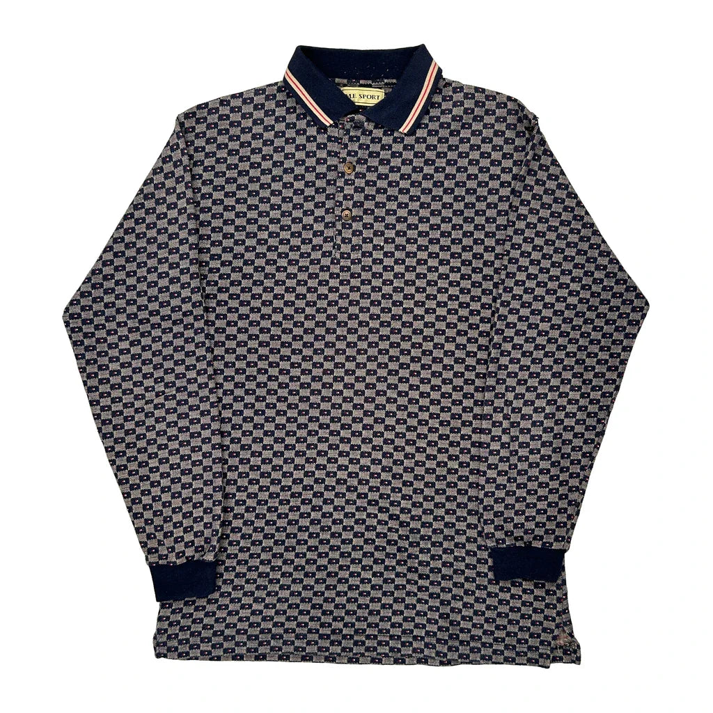 Buy Me Sport Checked Polo Shirt - Small Navy Cotton Blend Refurbished - $25.78 Me Sport Checked Polo Shirt - Small Navy Cotton Blend Refurbished - Thrifted (note: this is a term often used to describe second- refurbished available on Cerqular