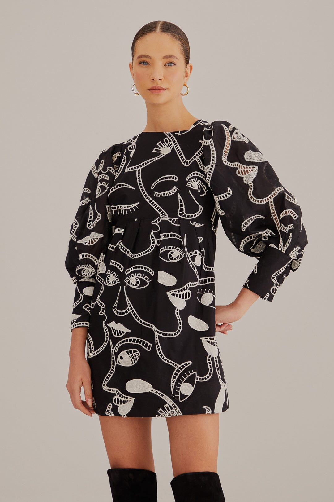 Dress 315635 Richelieu-Faces | Color: RICHELIEU FACES | Size: S Refurbished - N/A (I could not find a well-known brand with this name refurbished available on Cerqular