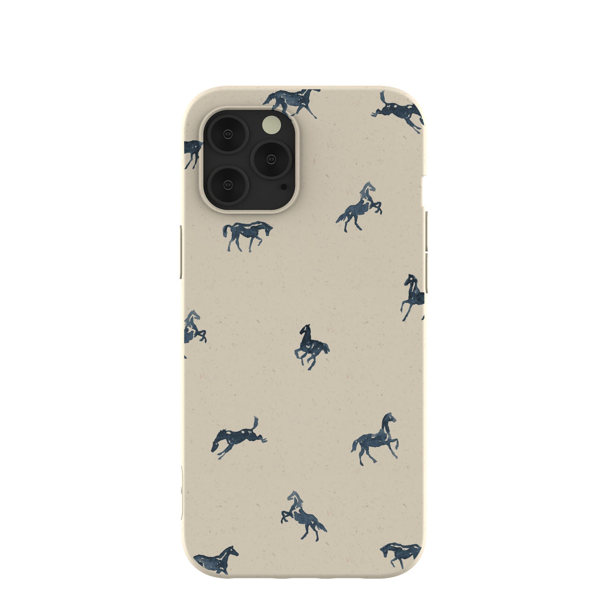 London Fog Mini Horses iPhone 12 Pro Max Case Refurbished - Pela Case refurbished available on Cerqular