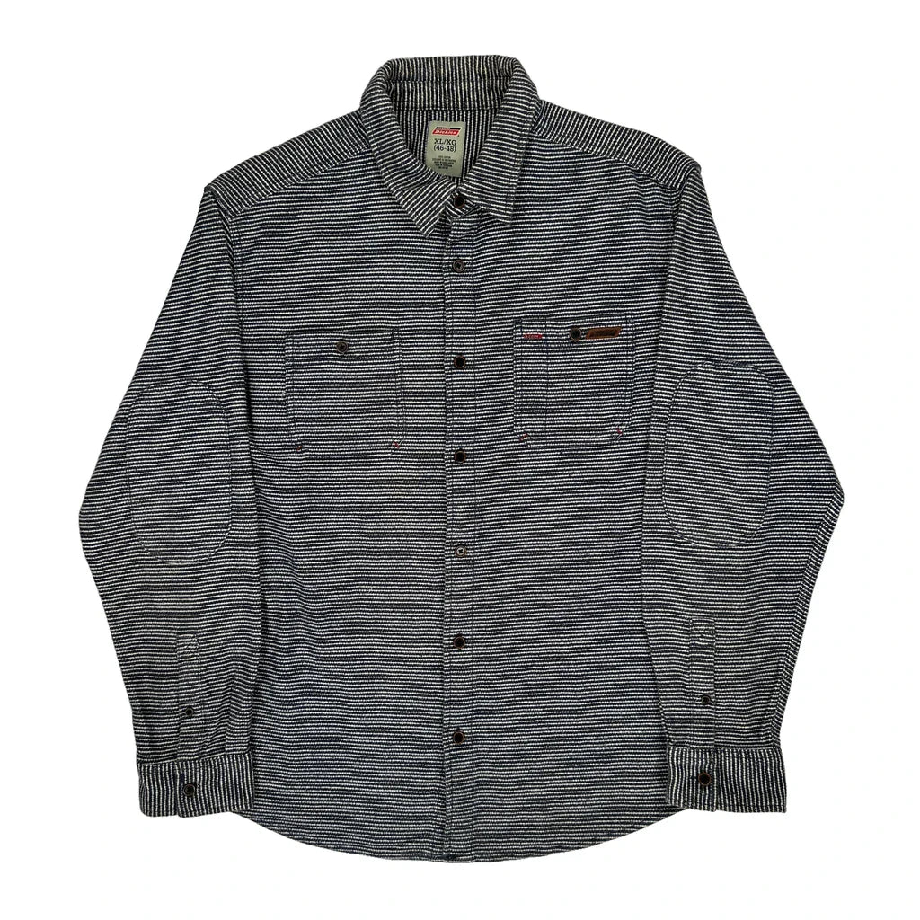 Buy Dickies Striped Shirt - XL Blue Cotton Refurbished - $46.89 Dickies Striped Shirt - XL Blue Cotton Refurbished - Thrifted (note: this is a term often used to describe second- refurbished available on Cerqular