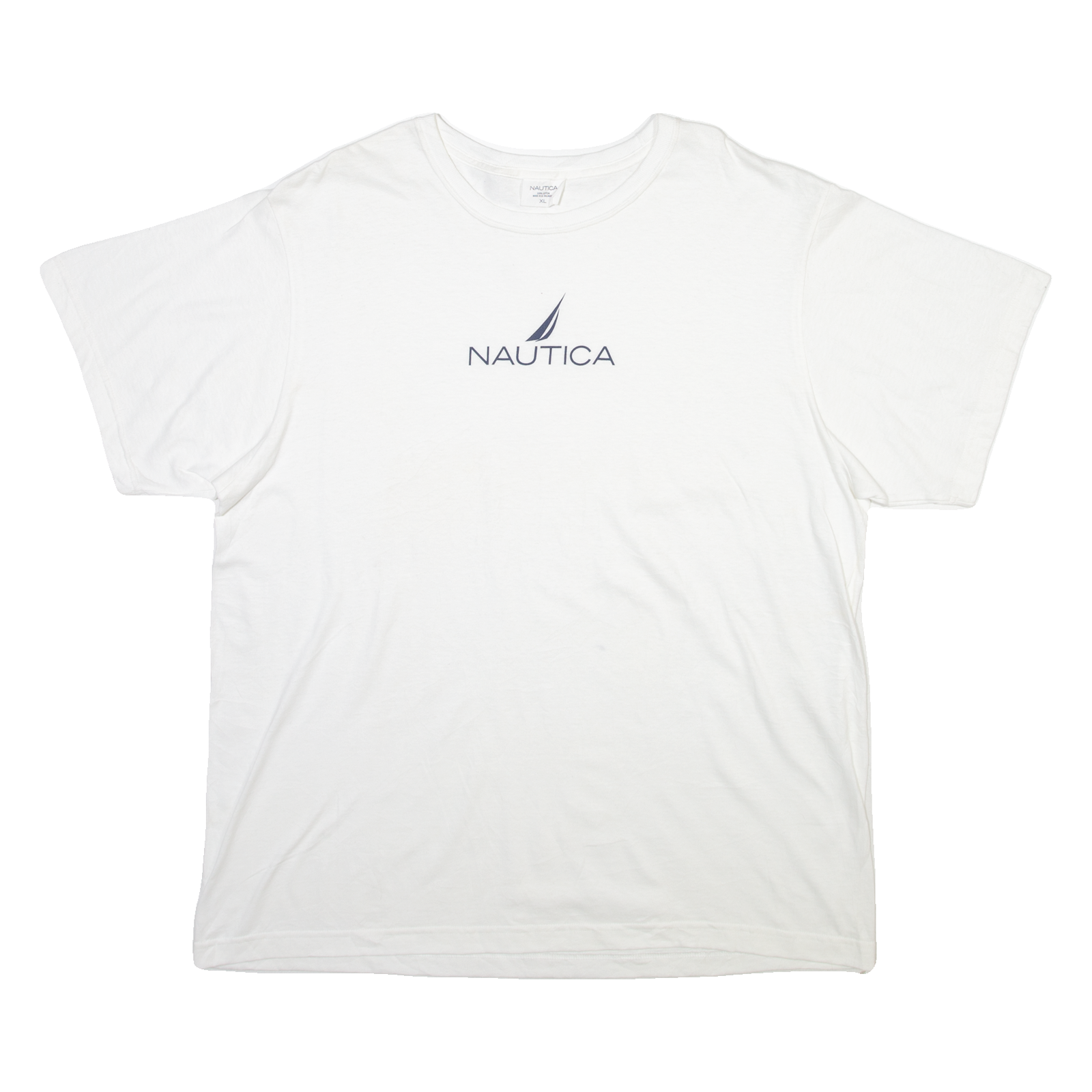 NAUTICA Mens T-Shirt White XL Refurbished - N/A refurbished available on Cerqular