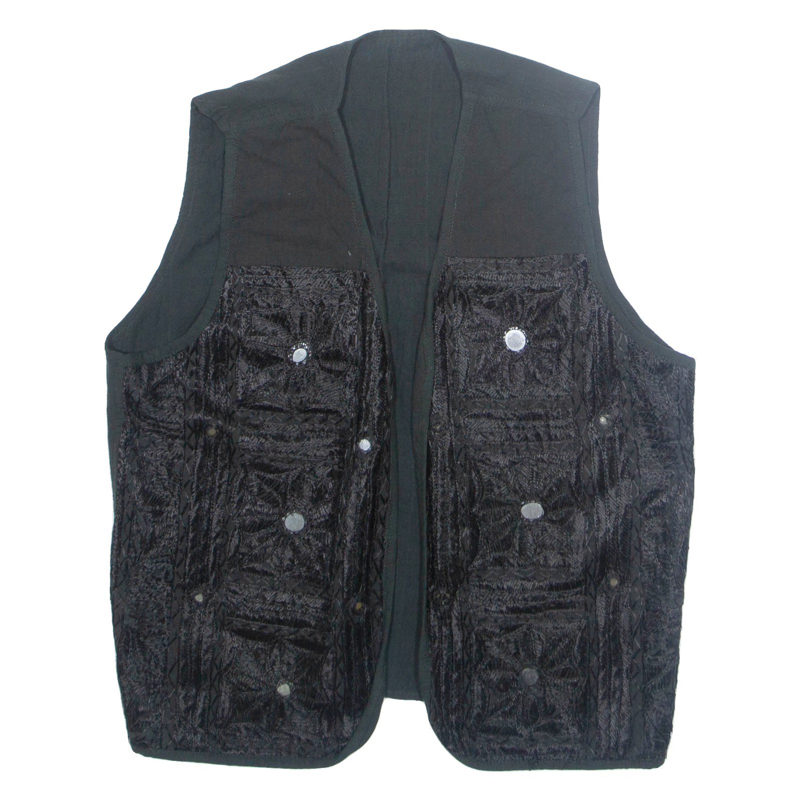 Buy Mens Waistcoat Black Crazy Pattern M Refurbished - $21.83 Mens Waistcoat Black Crazy Pattern M Refurbished - N/A refurbished available on Cerqular