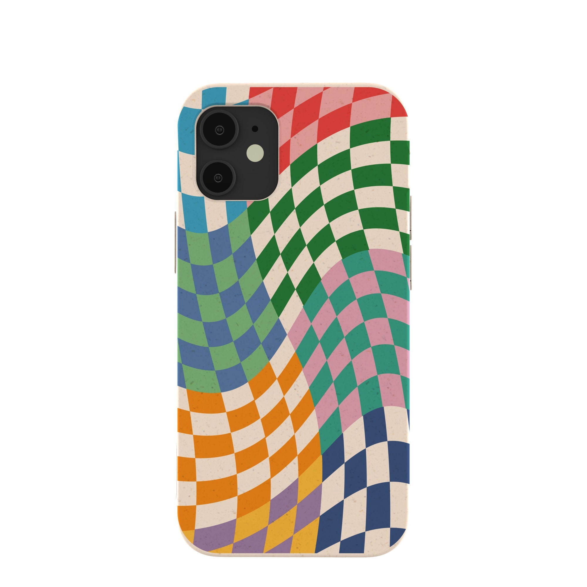 Seashell Patchwork iPhone 12 Mini Case Refurbished - Pela Case refurbished available on Cerqular