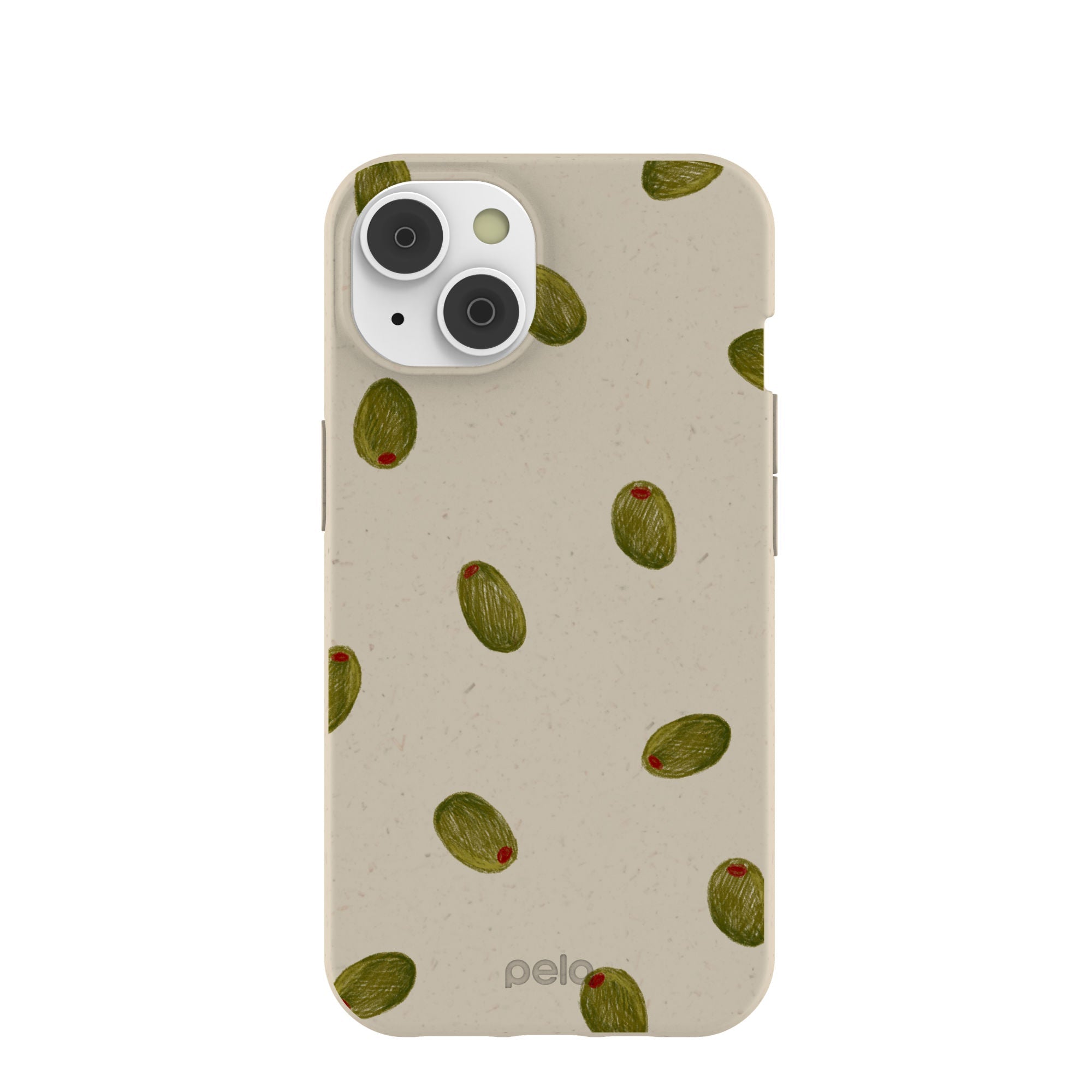 London Fog Olive Party iPhone 14/16e Case Refurbished - Pela Case refurbished available on Cerqular