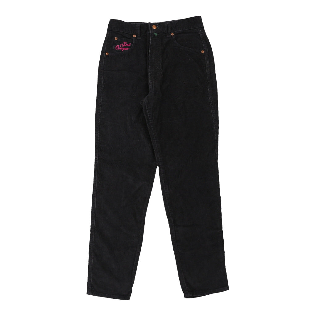 Best Company Cord Trousers - 30W UK 12 Black Cotton | Size: UK 12 Refurbished - N/A (Preloved Designer is not a specific brand, it refurbished available on Cerqular