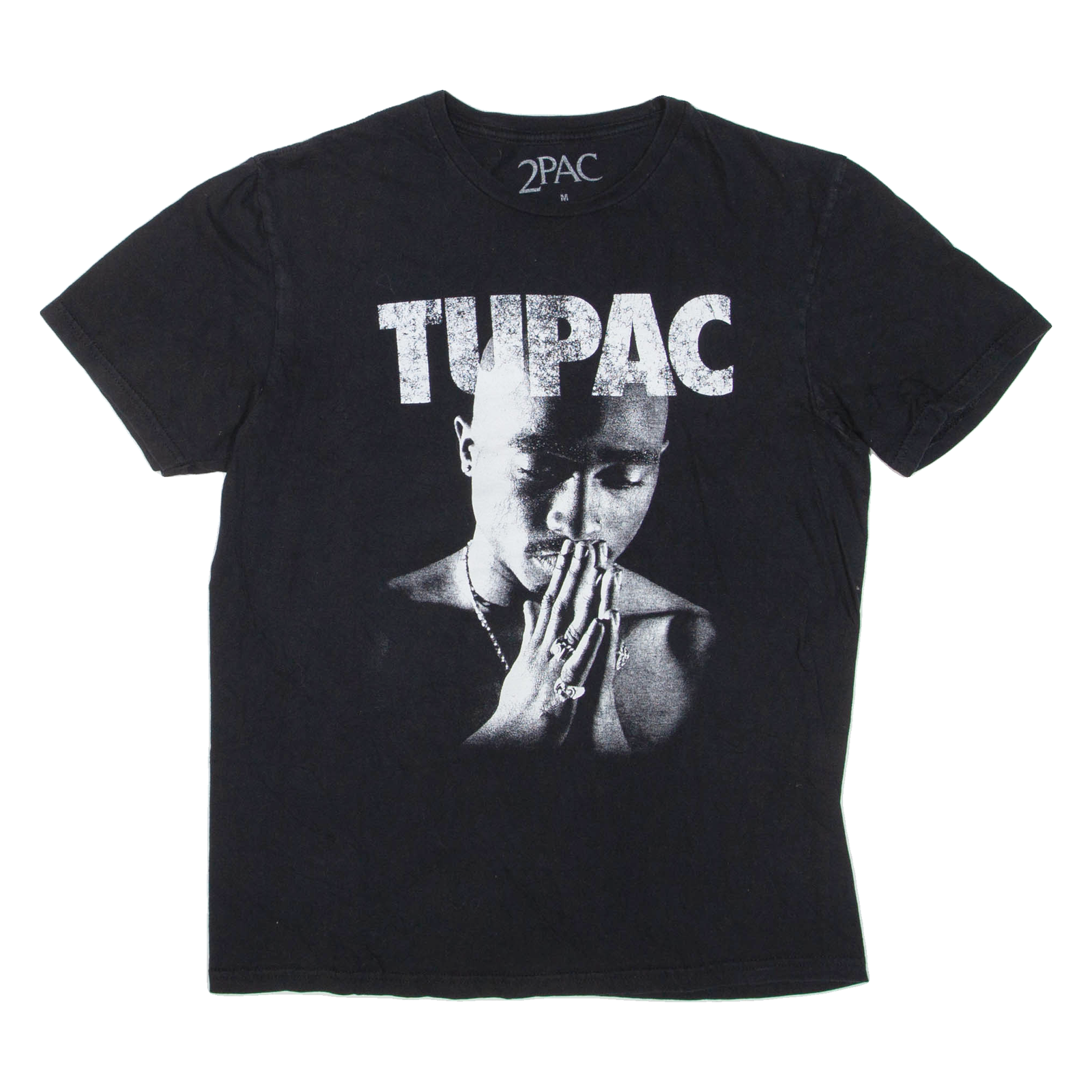2PAC Tupac Womens Band T-Shirt Black M Refurbished - N/A refurbished available on Cerqular