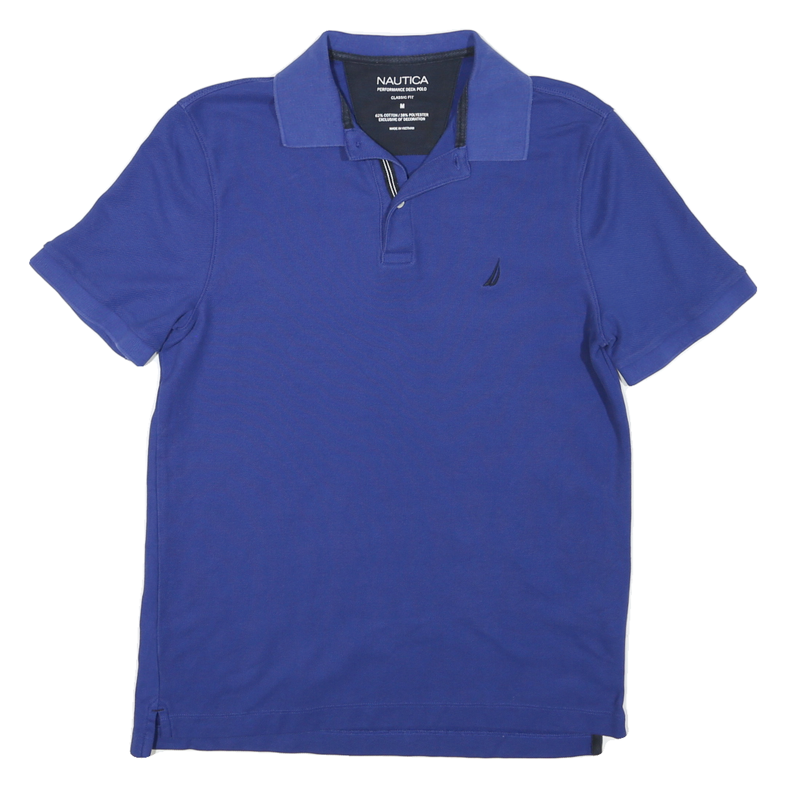 Buy NAUTICA Mens Blue Classic Fit Short Sleeve Cotton Polo Shirt M Performance Deck Refurbished - $18.19 NAUTICA Mens Blue Classic Fit Short Sleeve Cotton Polo Shirt M Performance Deck Refurbished - N/A refurbished available on Cerqular