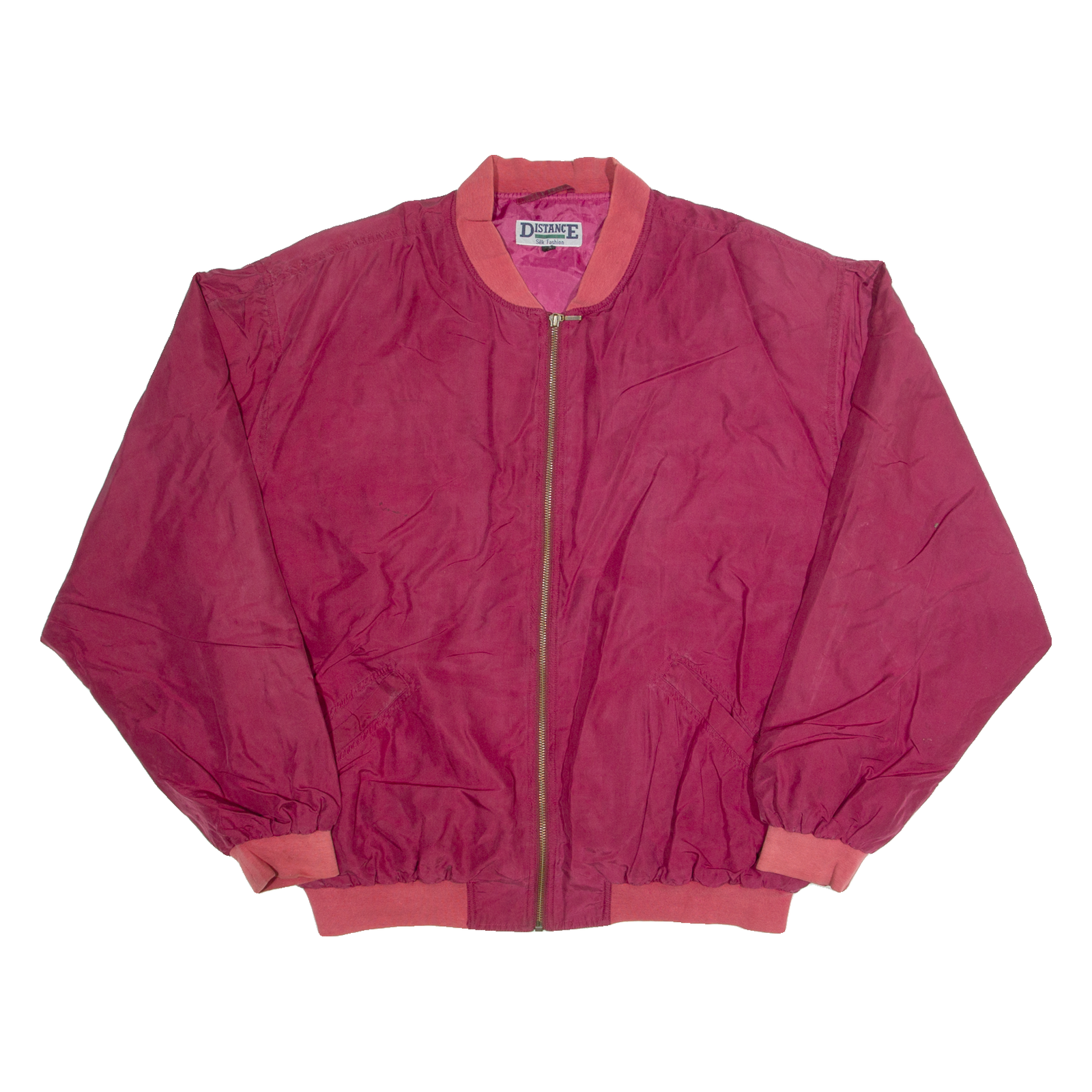 Buy DISTANCE Mens Bomber Jacket Maroon Silk 90s L Refurbished - $31.19 DISTANCE Mens Bomber Jacket Maroon Silk 90s L Refurbished - N/A refurbished available on Cerqular